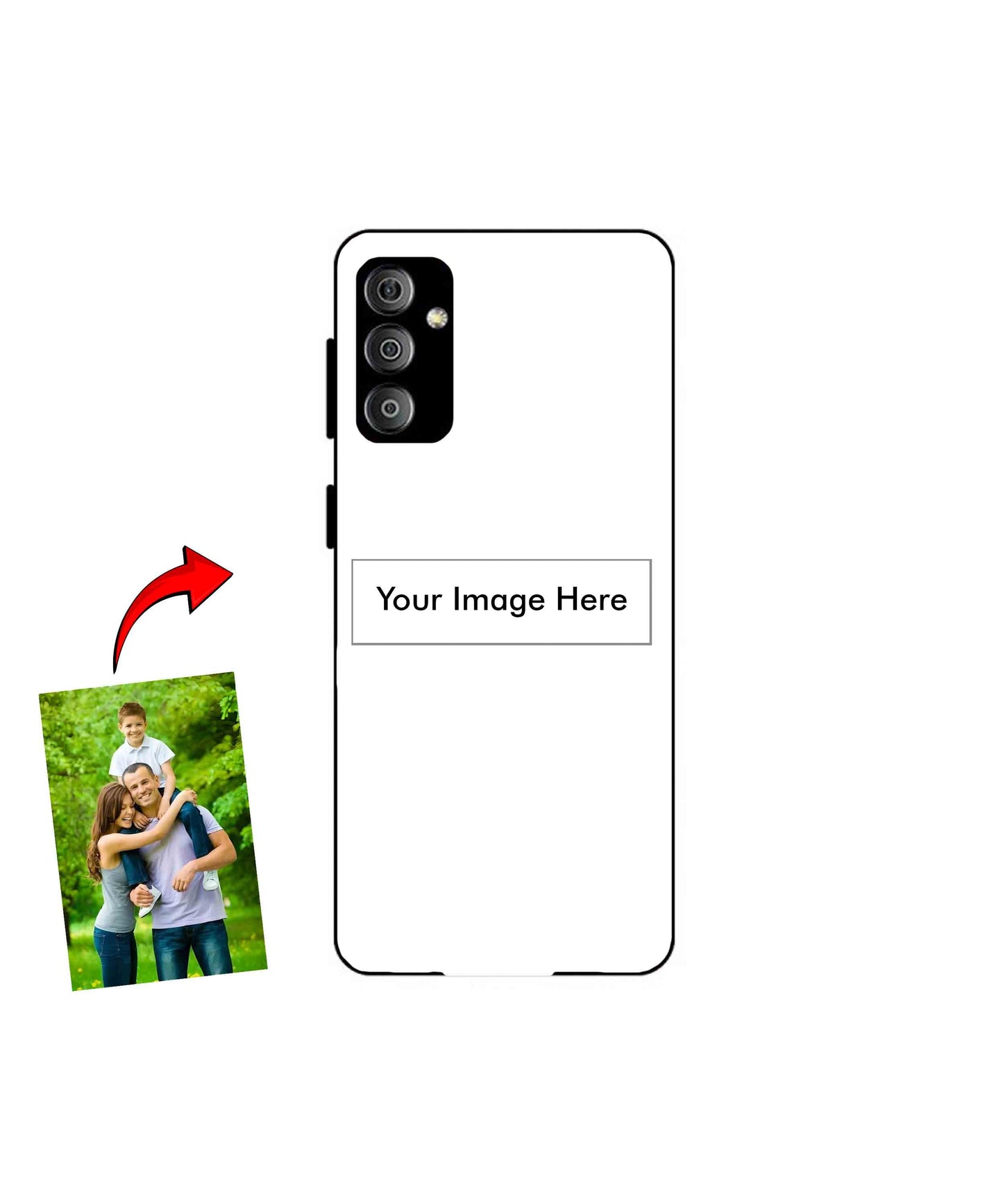 Customized Metal Back Cover Phone Case for Samsung Galaxy F23