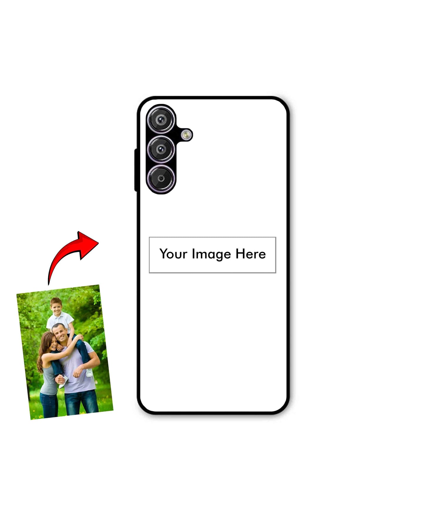 Customized Metal Back Cover Phone Case for Samsung Galaxy S25 Plus