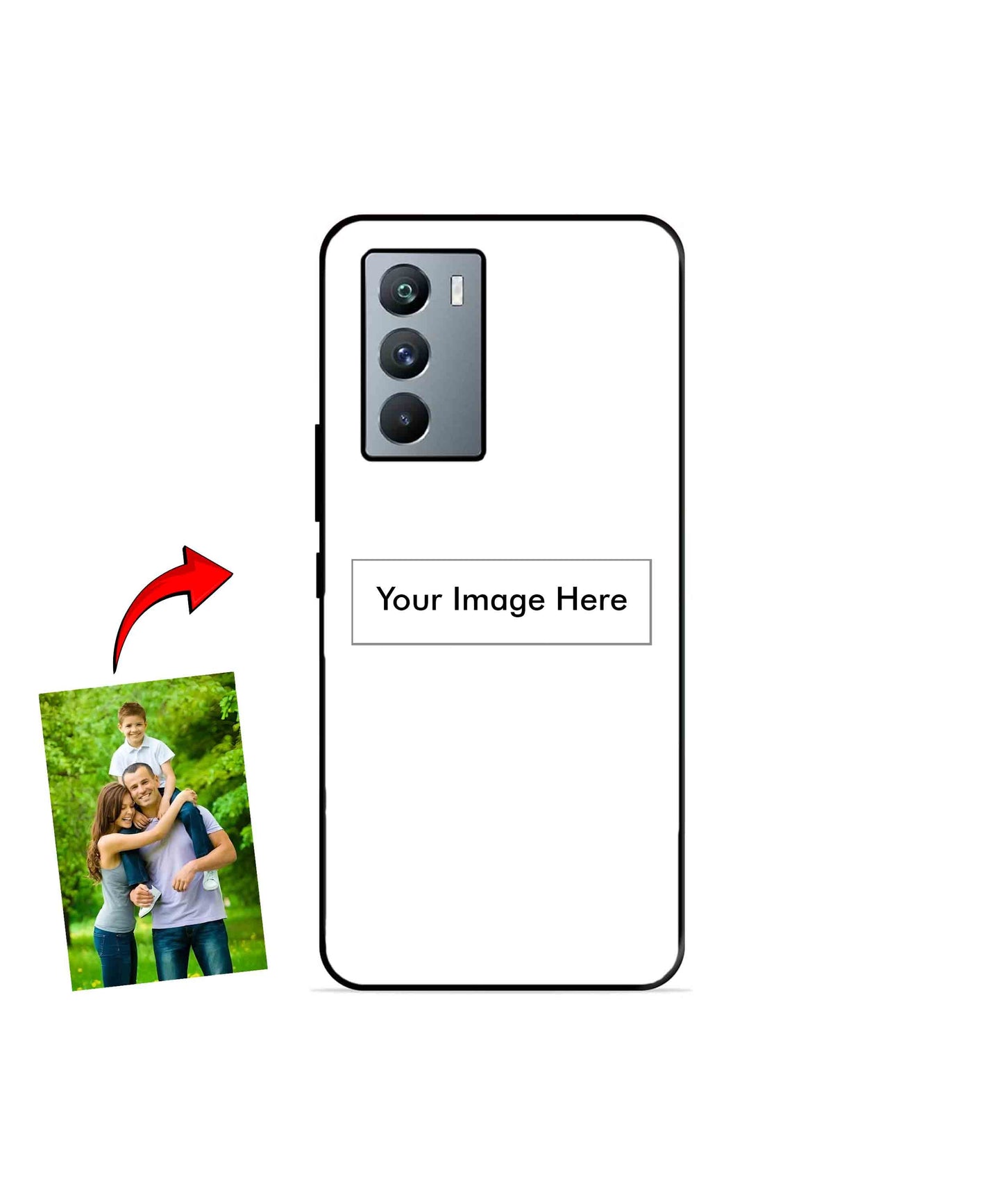 Customized Metal Back Cover Phone Case for iQOO 9 SE