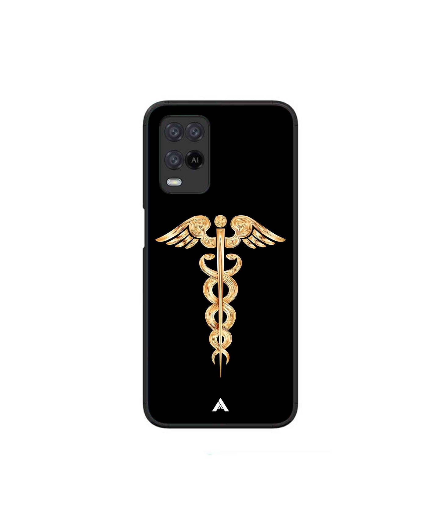 Doctor Caduceus 01 Metal Back Cover Phone Case for Oppo A54