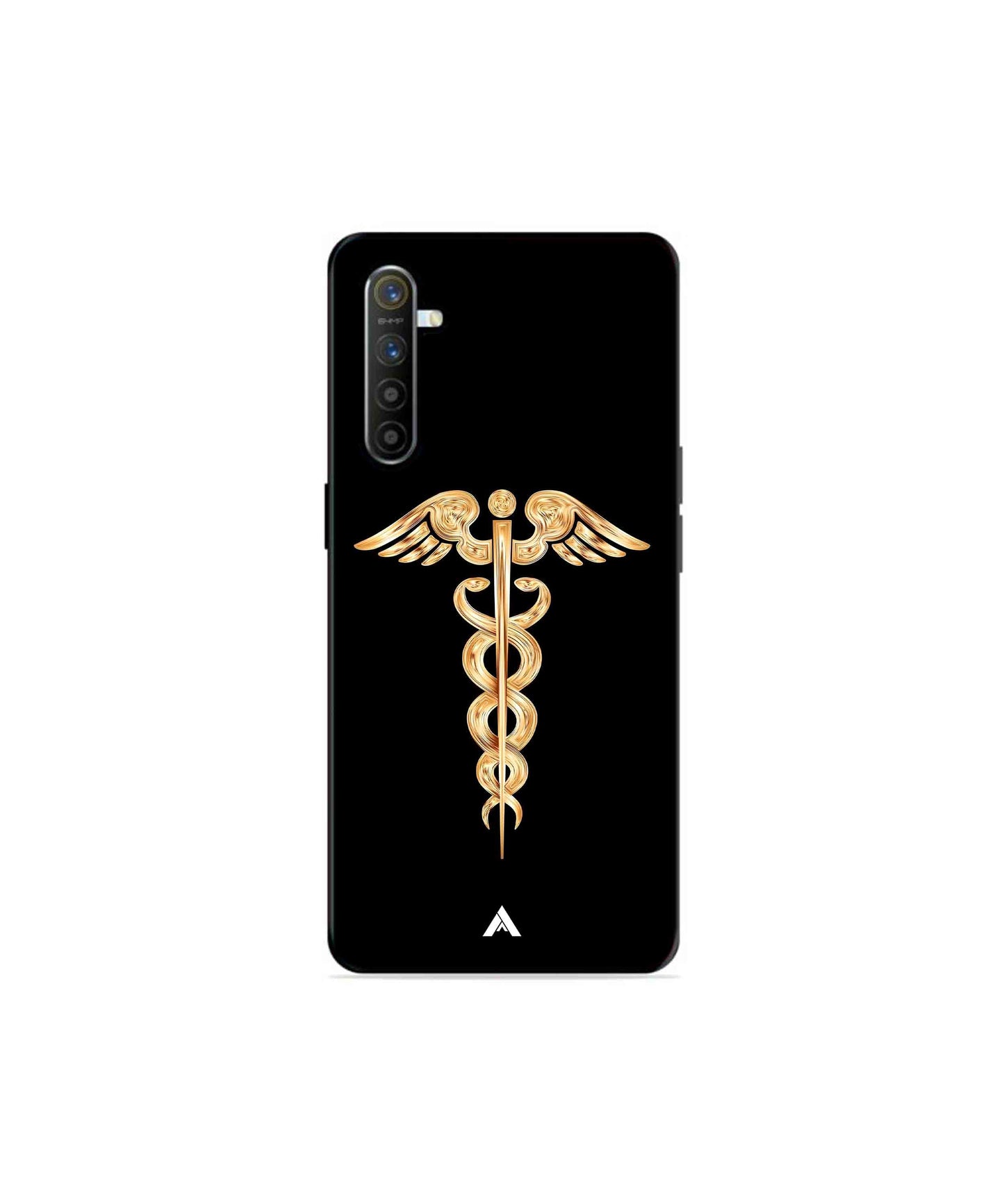 Doctor Caduceus 01 Metal Back Cover Phone Case for Realme XT