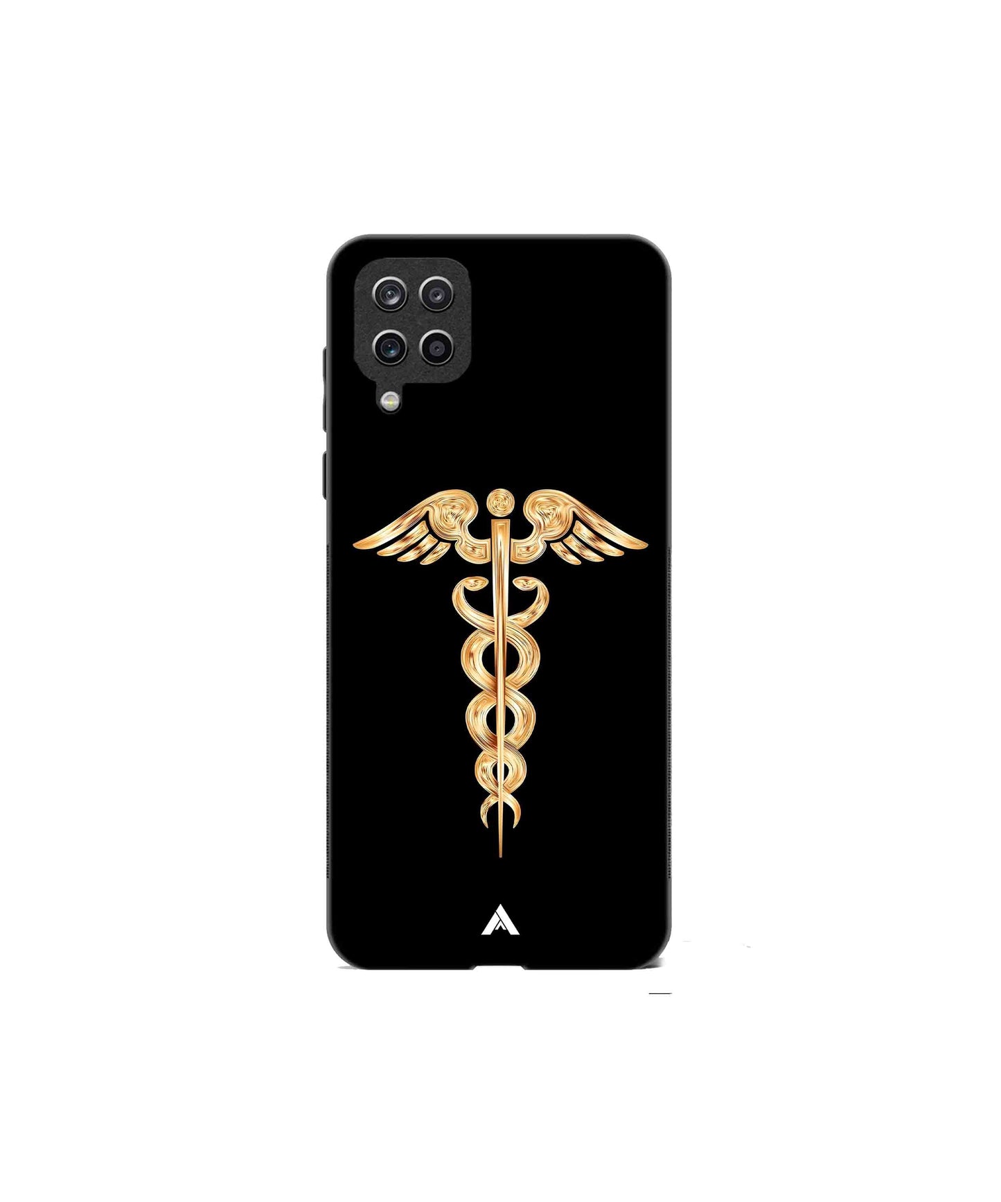 Doctor Caduceus 01 Metal Back Cover Phone Case for Samsung Galaxy A42