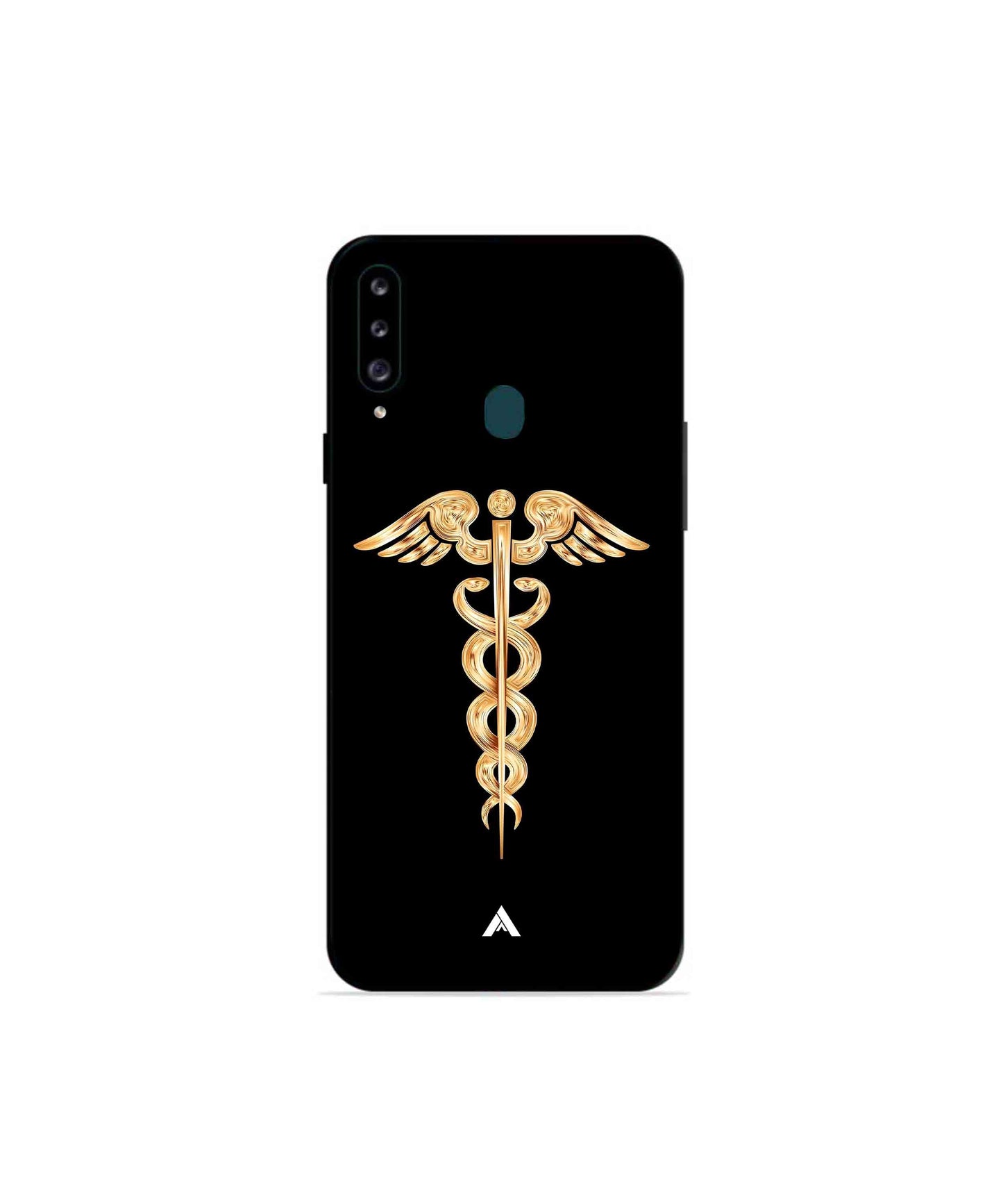 Doctor Caduceus 01 Metal Back Cover Phone Case for Samsung Galaxy A70