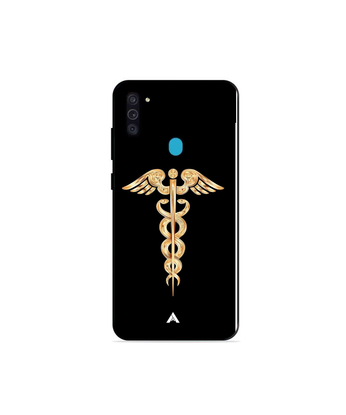 Doctor Caduceus 01 Metal Back Cover Phone Case for Samsung Galaxy M11