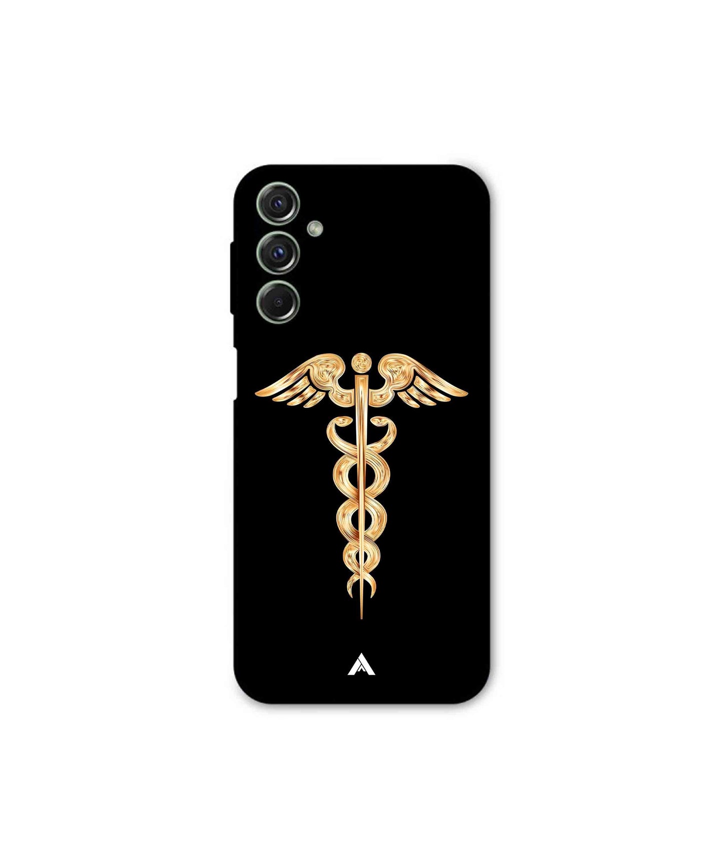 Doctor Caduceus 01 Metal Back Cover Phone Case for Samsung Galaxy M34