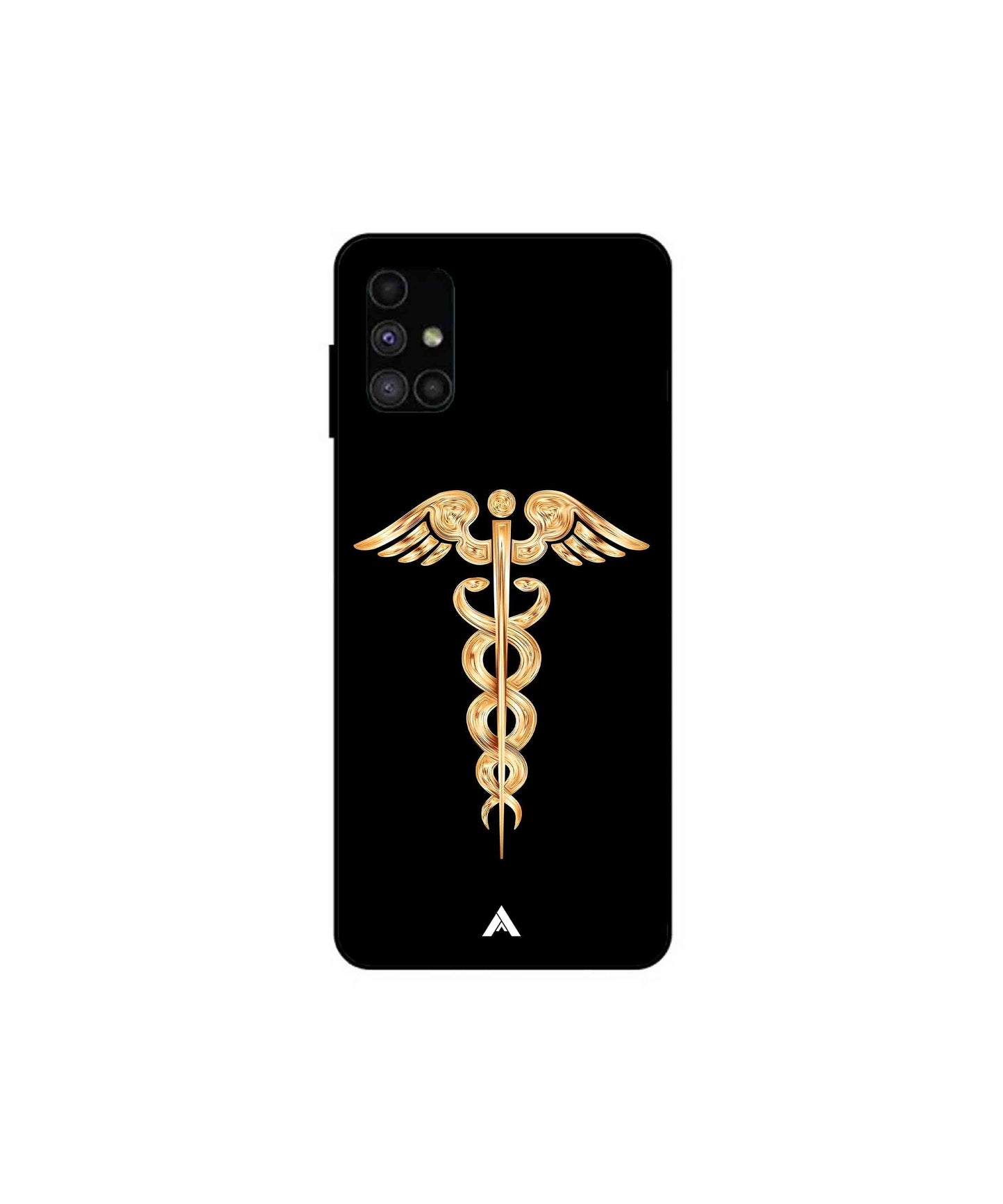 Doctor Caduceus 01 Metal Back Cover Phone Case for Samsung Galaxy M51