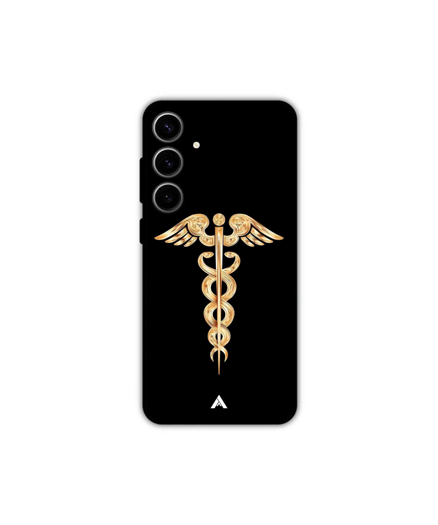 Doctor Caduceus 01 Metal Back Cover Phone Case for Samsung Galaxy S23 Plus