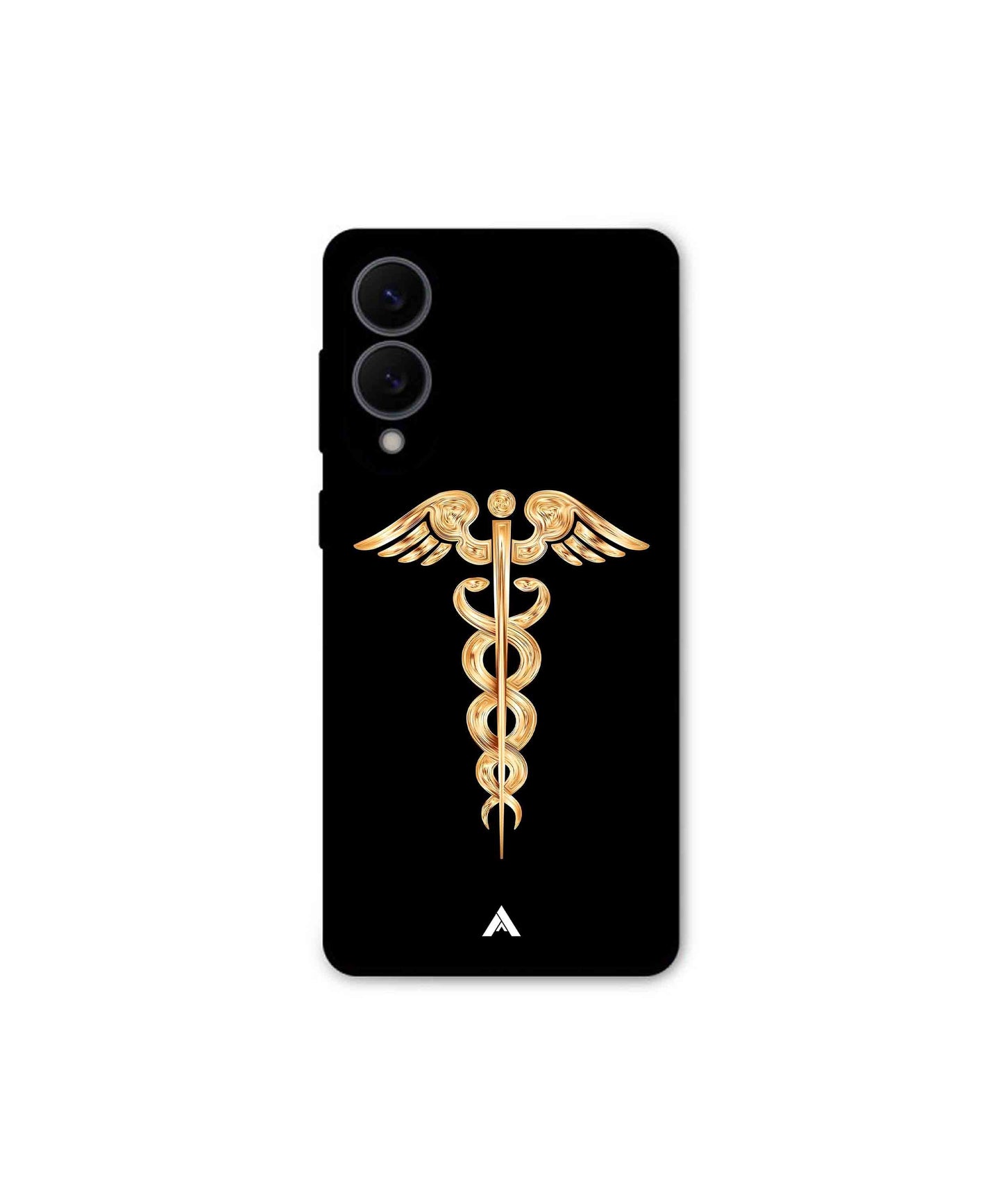 Doctor Caduceus 01 Metal Back Cover Phone Case for Samsung Galaxy S25 Edge