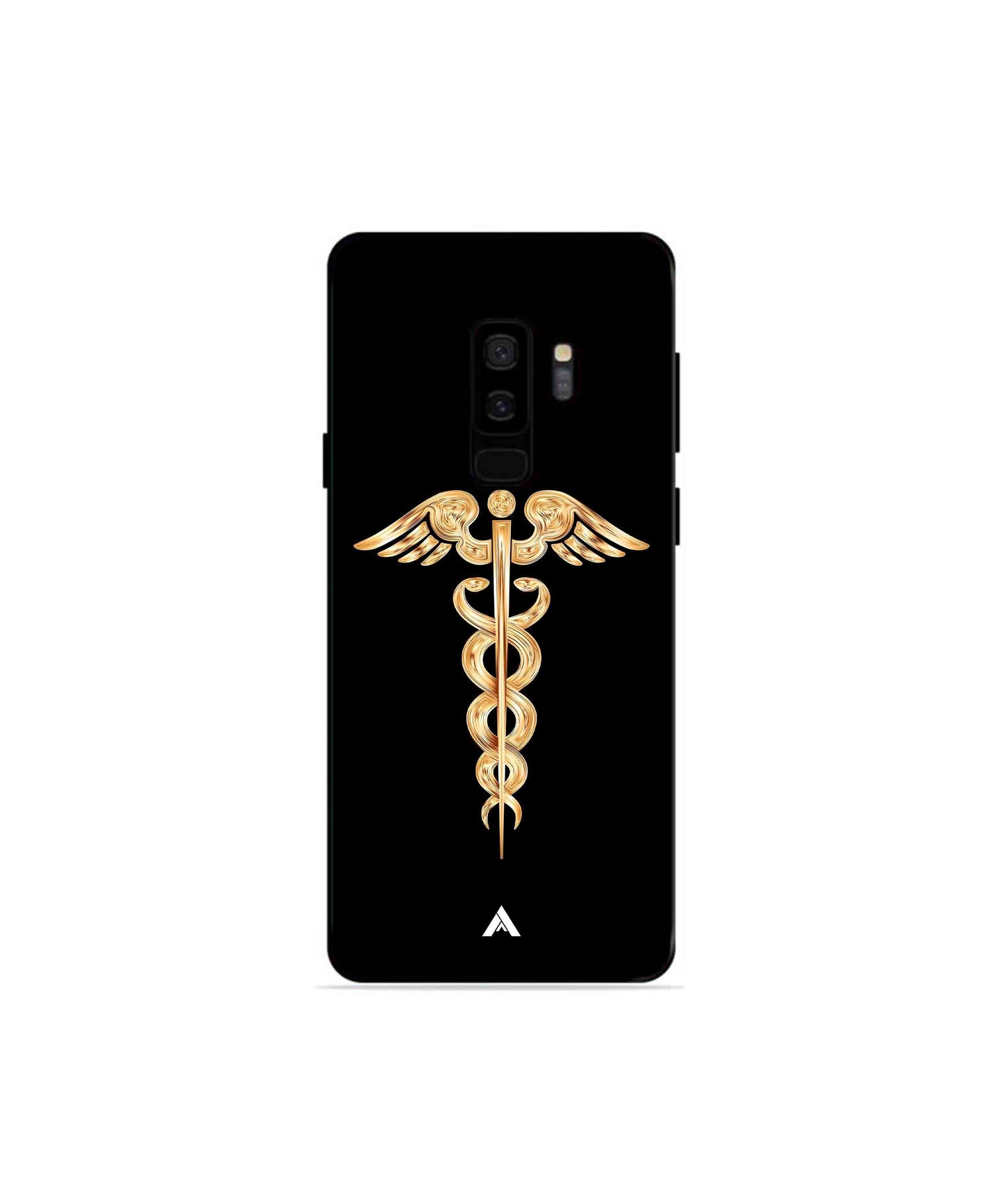 Doctor Caduceus 01 Metal Back Cover Phone Case for Samsung Galaxy S9 Plus