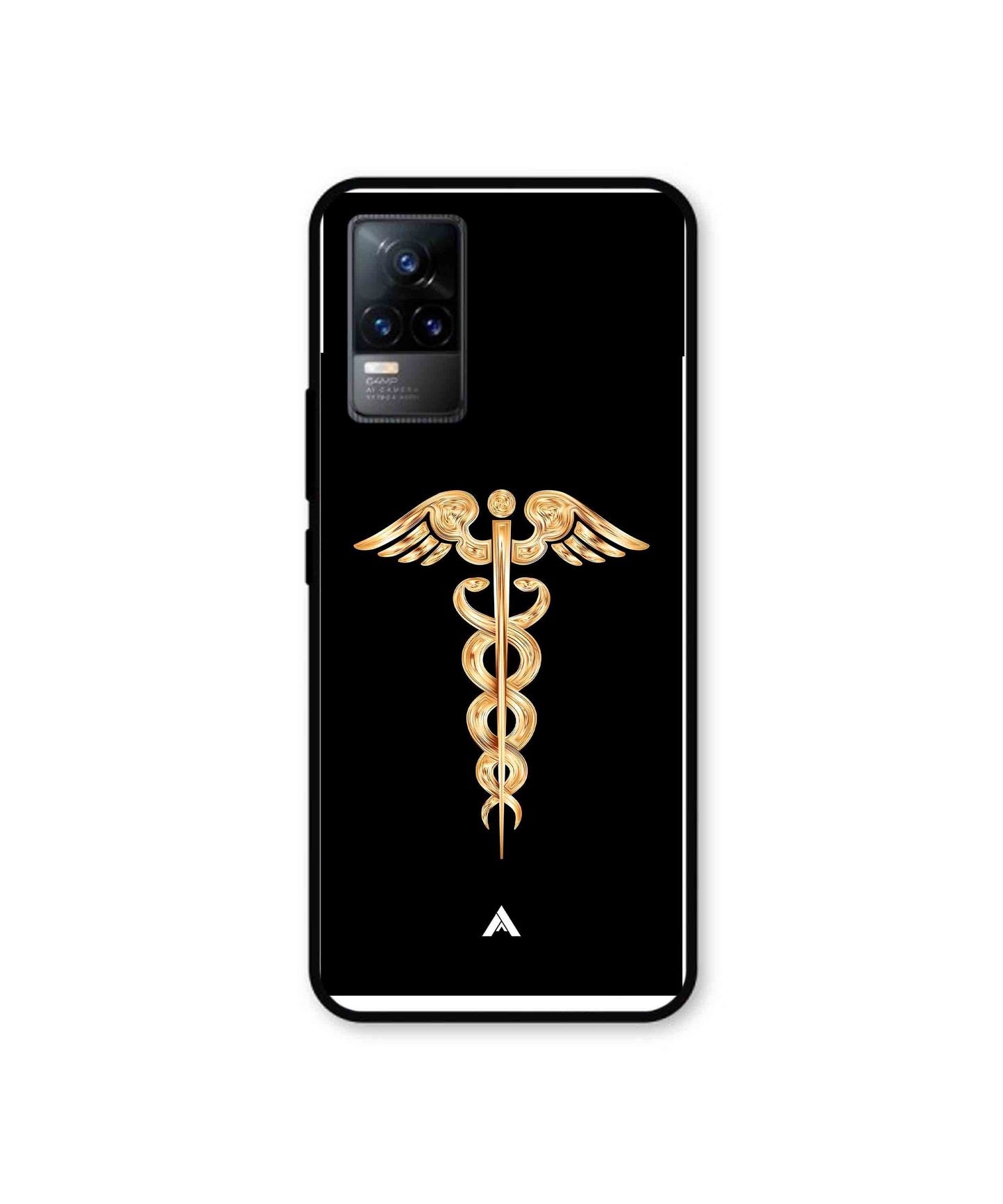 Doctor Caduceus 01 Metal Back Cover Phone Case for Vivo Y73