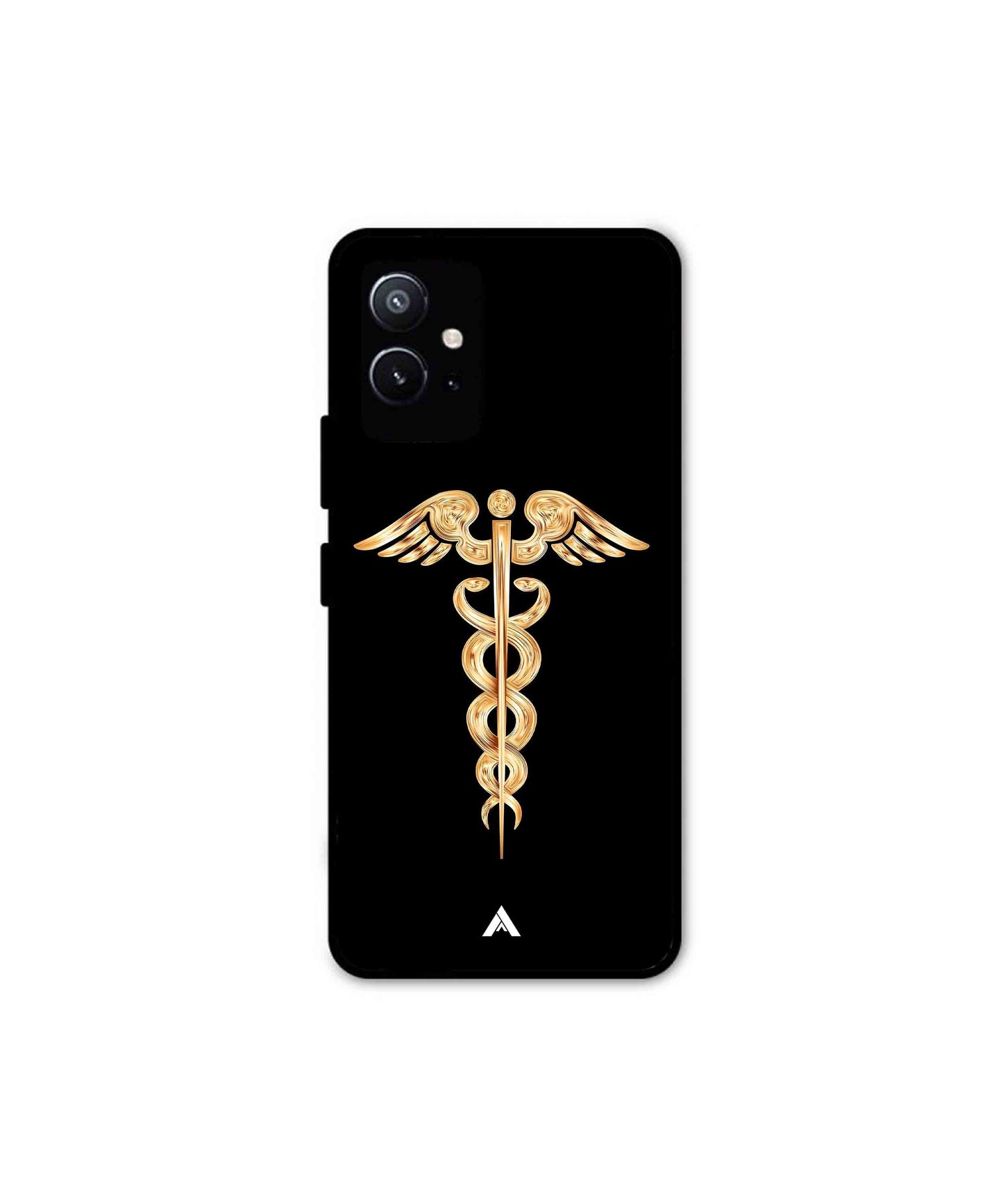 Doctor Caduceus 01 Metal Back Cover Phone Case for Vivo Y75 5G