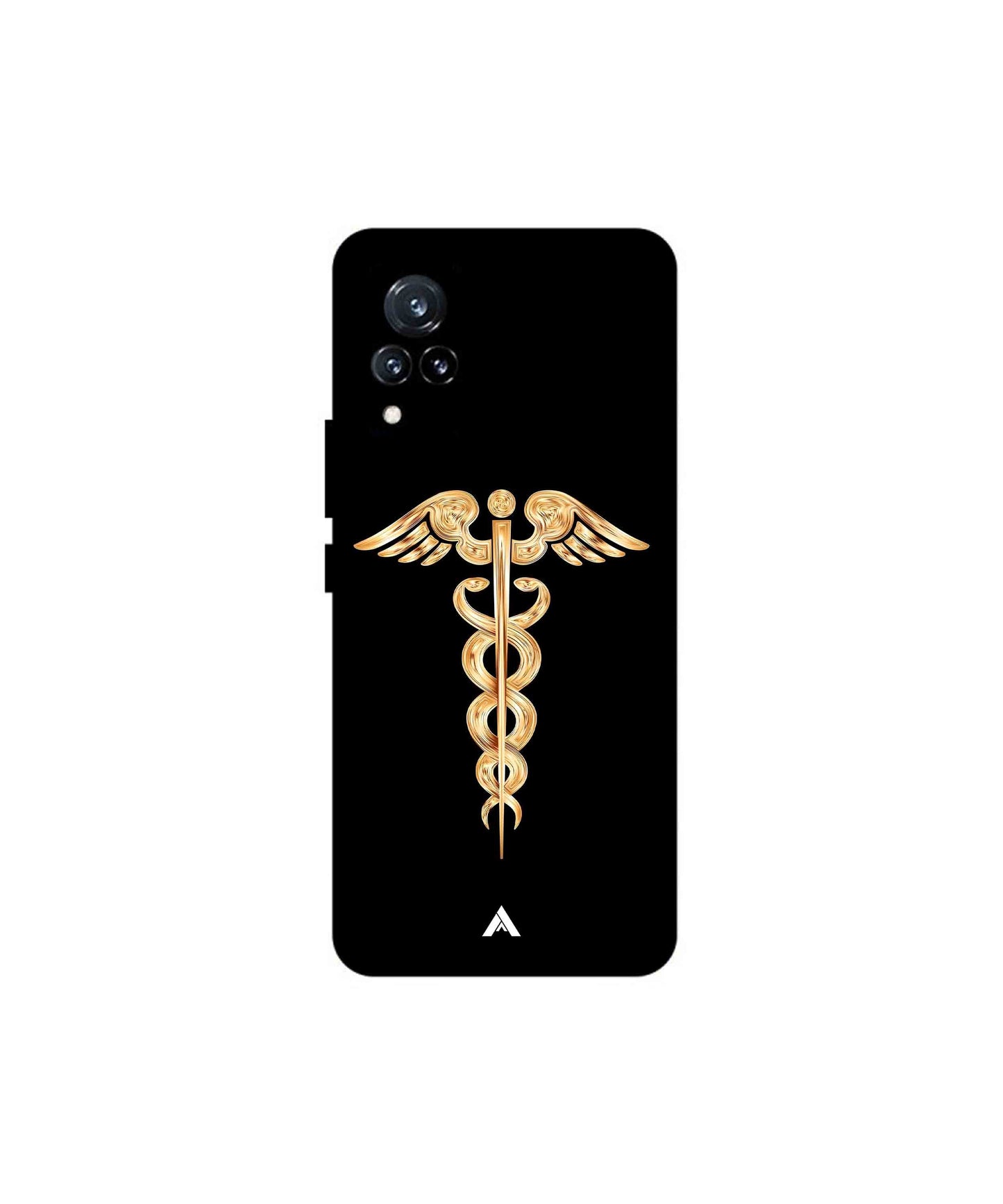 Doctor Caduceus 01 Metal Back Cover Phone Case for Vivo v21