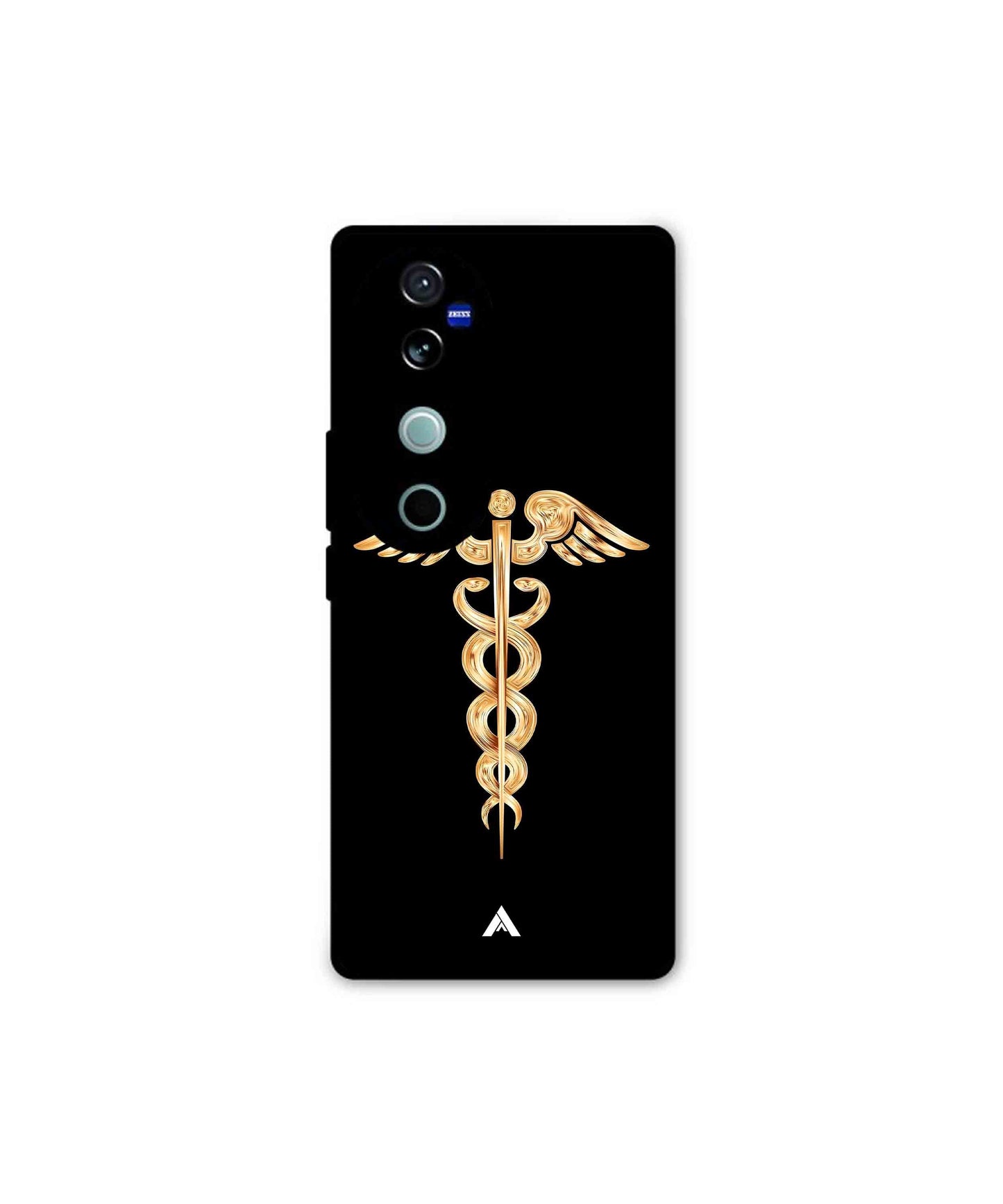 Doctor Caduceus 01 Metal Back Cover Phone Case for Vivo v40 Pro
