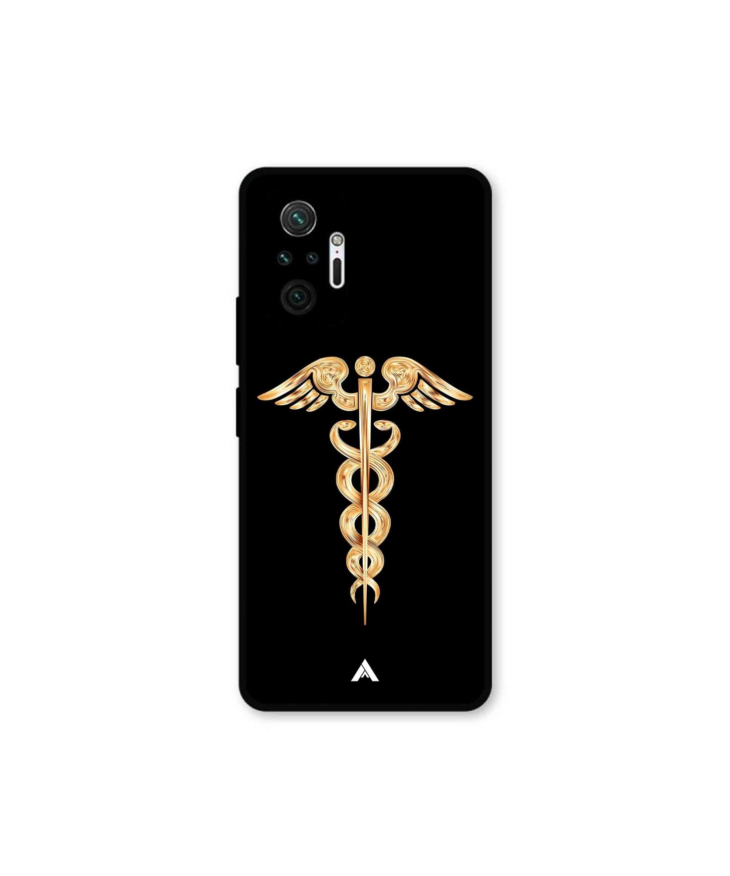 Doctor Caduceus 01 Metal Back Cover Phone Case for Xiaomi Redmi Note 10 Pro