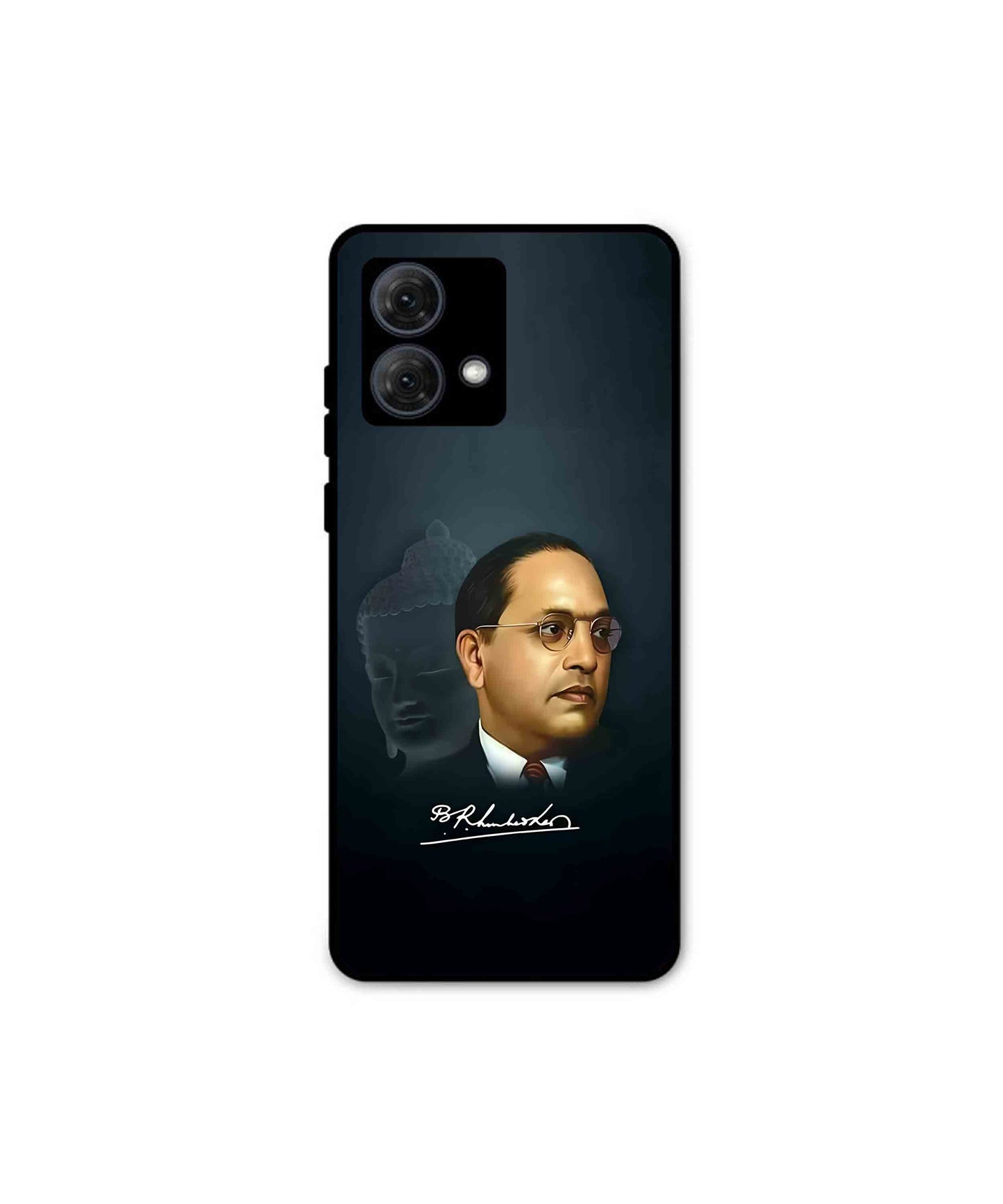 Dr. Bhimrao Ambedkar Metal Back Cover Phone Case for Moto G84