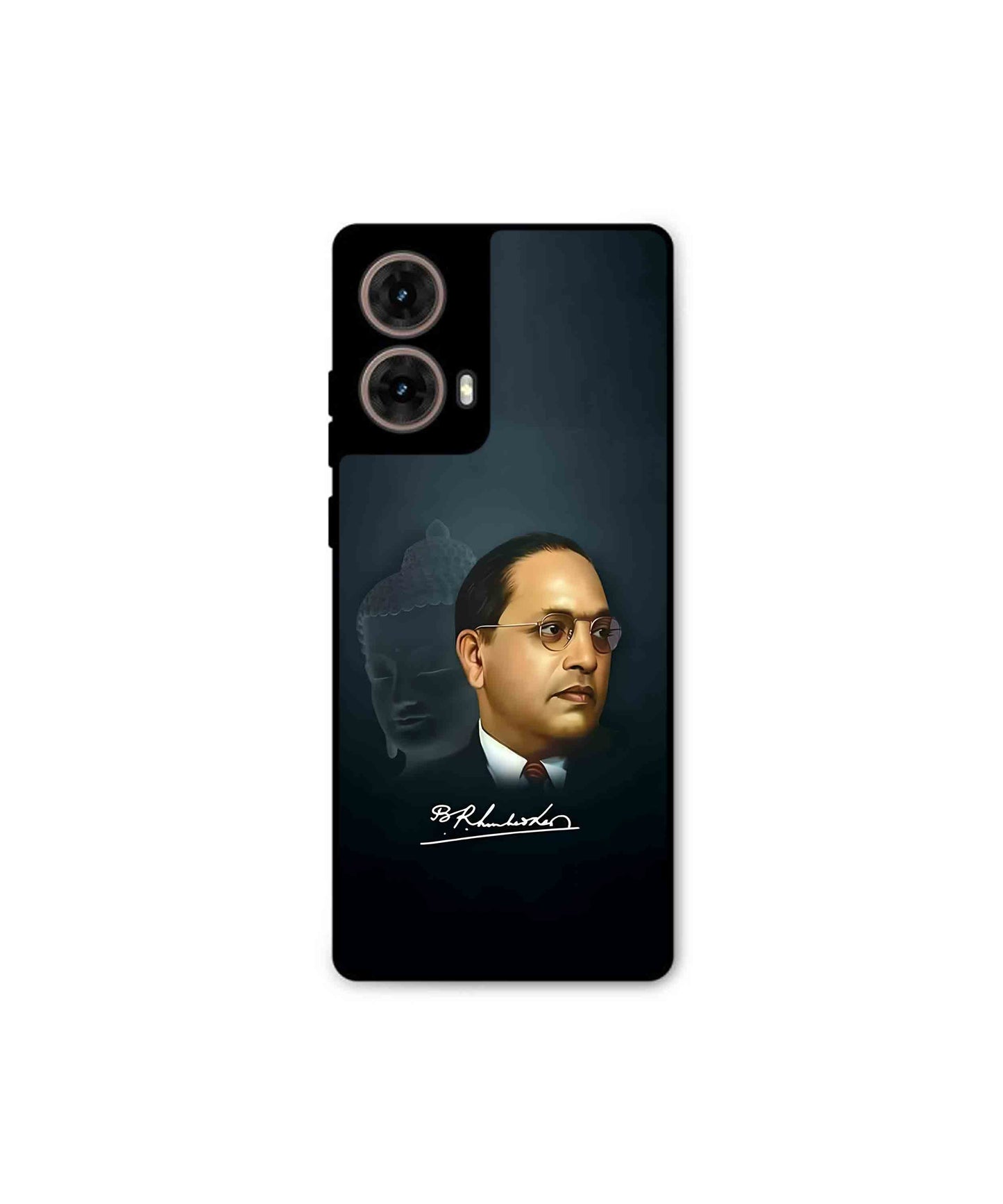 Dr. Bhimrao Ambedkar Metal Back Cover Phone Case for Moto G85