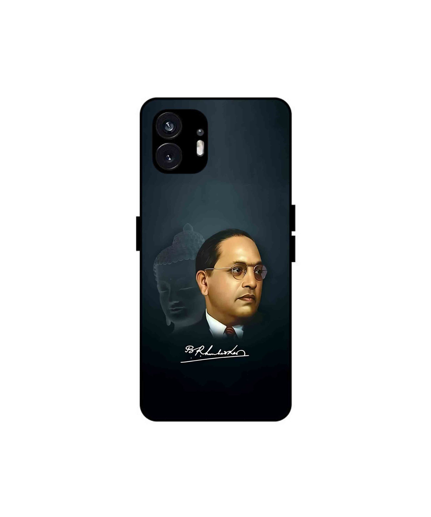 Dr. Bhimrao Ambedkar Metal Back Cover Phone Case for Nothing Phone 2a