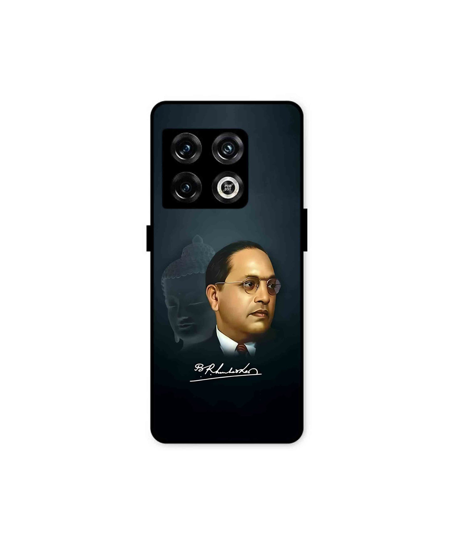 Dr. Bhimrao Ambedkar Metal Back Cover Phone Case for Oneplus 10 Pro