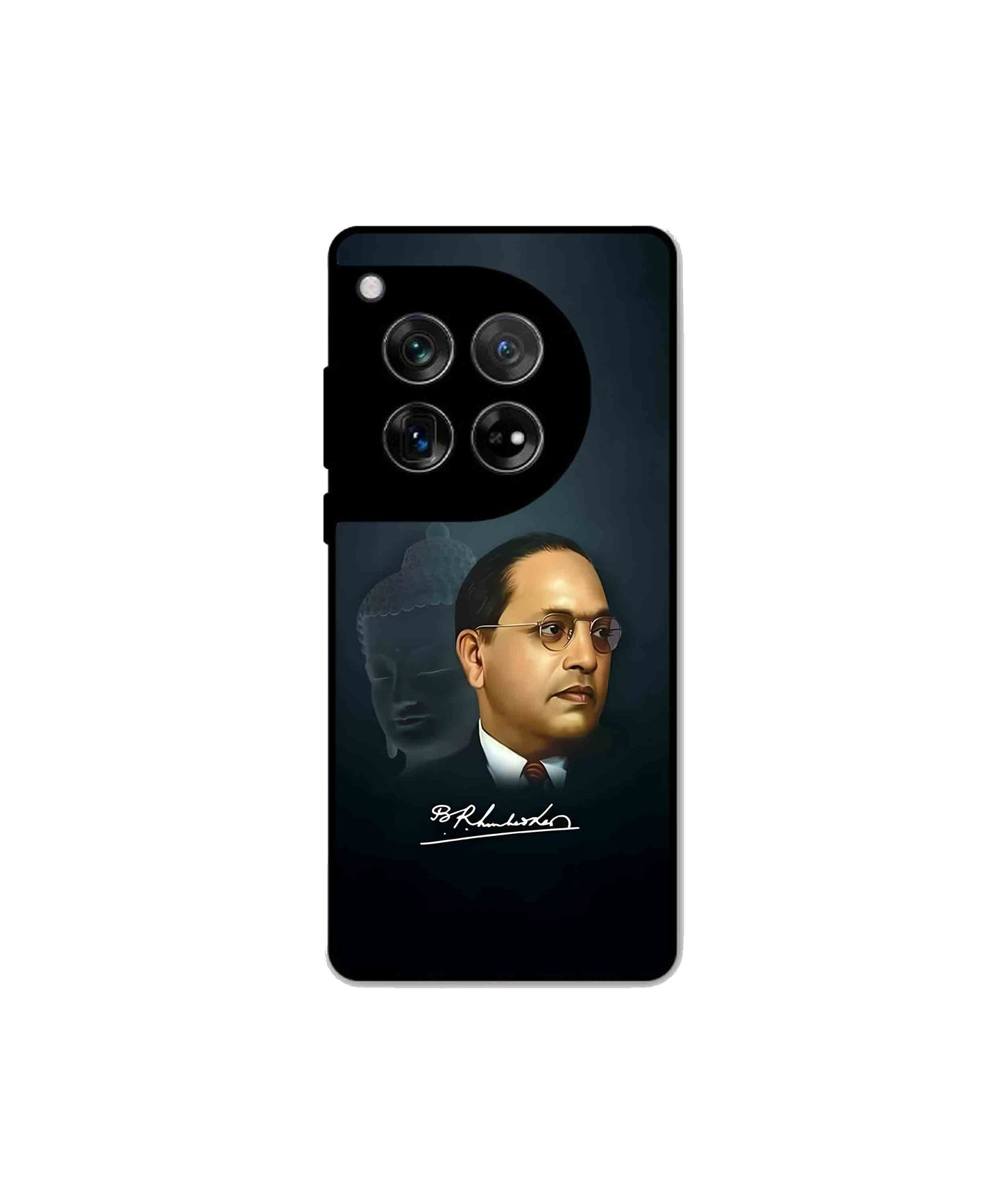Dr. Bhimrao Ambedkar Metal Back Cover Phone Case for Oneplus 12