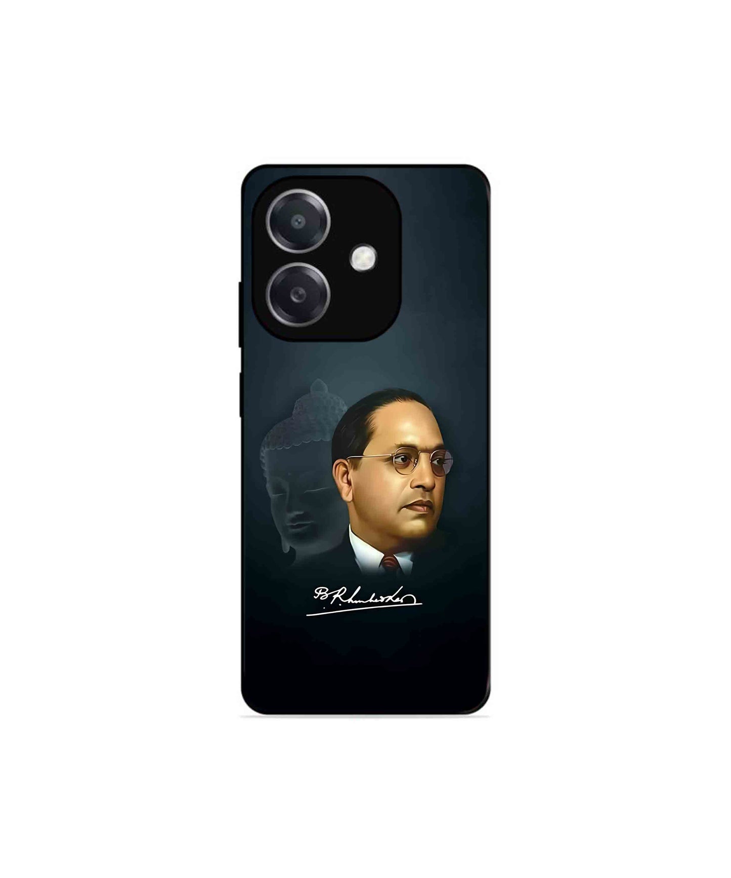 Dr. Bhimrao Ambedkar Metal Back Cover Phone Case for Oppo A3X