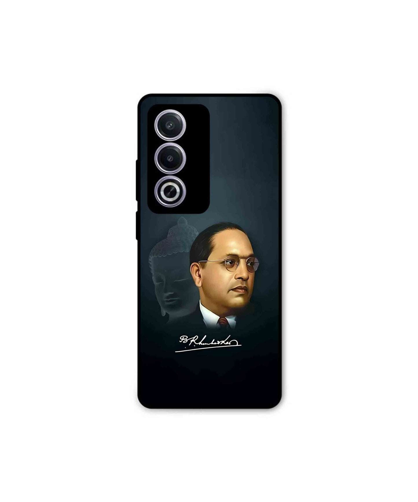 Dr. Bhimrao Ambedkar Metal Back Cover Phone Case for Oppo A3 Pro