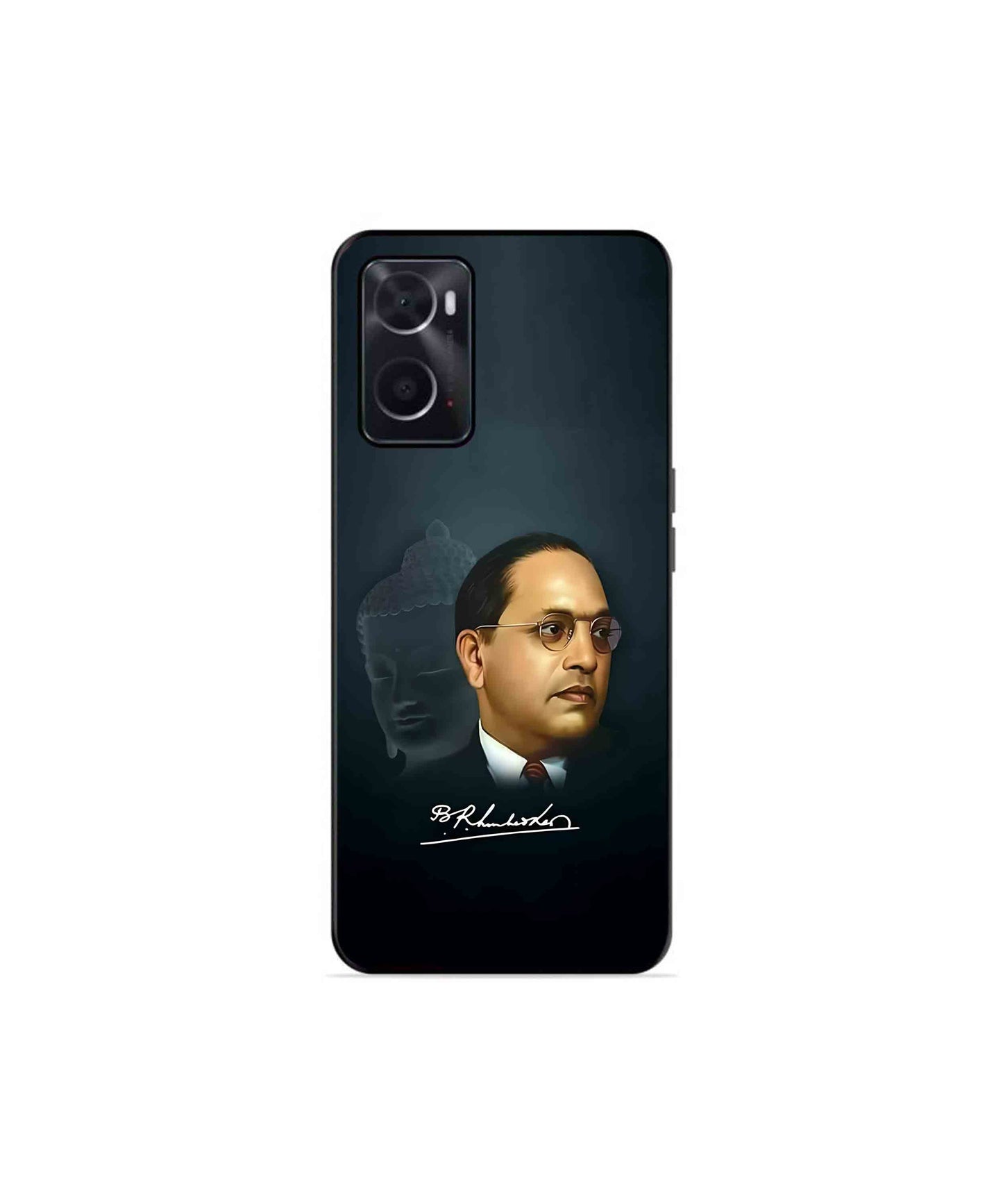 Dr. Bhimrao Ambedkar Metal Back Cover Phone Case for Oppo A96