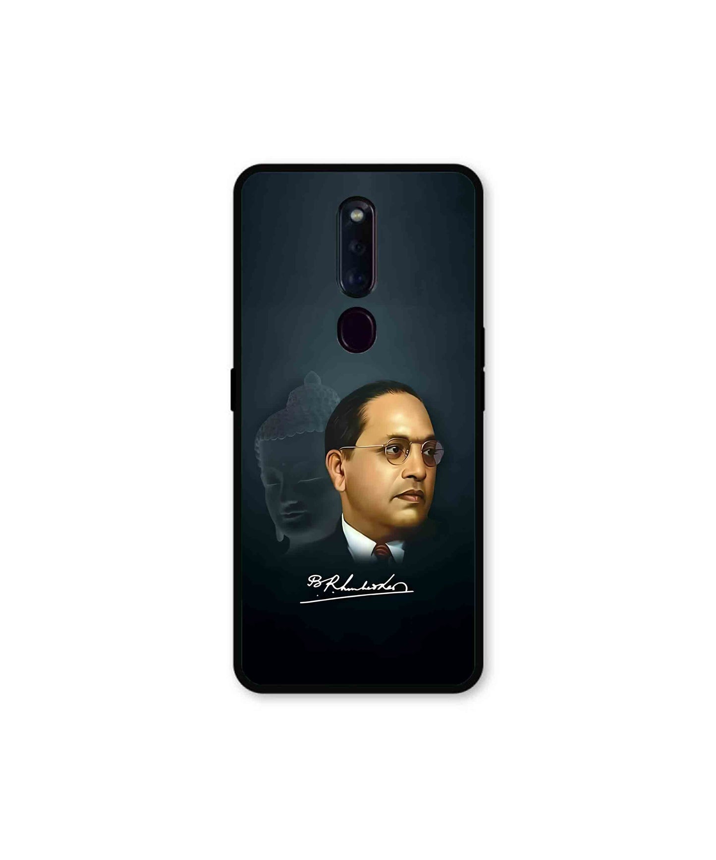 Dr. Bhimrao Ambedkar Metal Back Cover Phone Case for Oppo F11 Pro