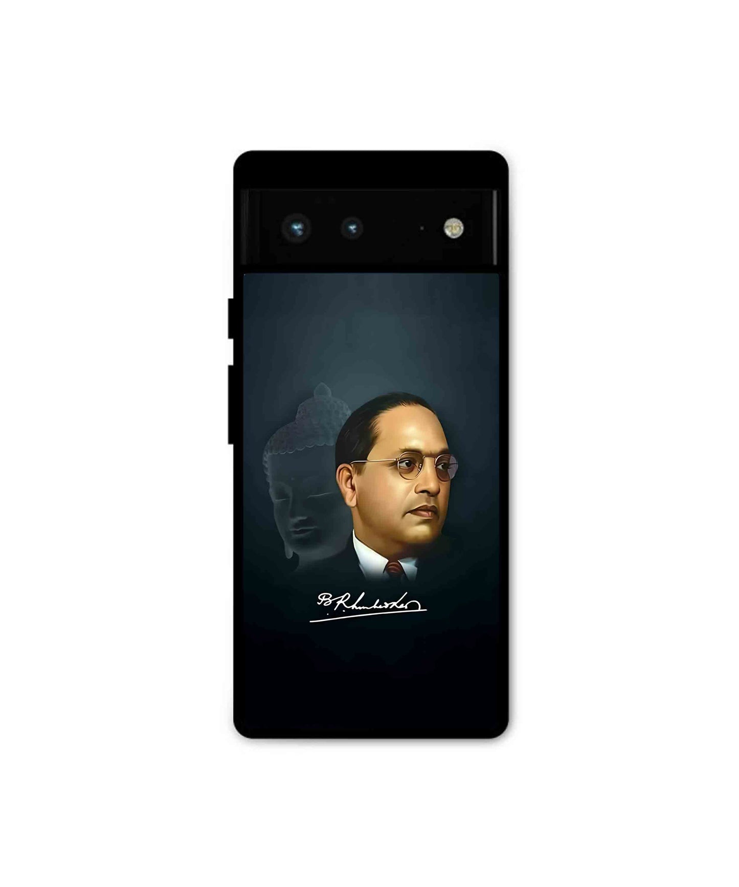 Dr. Bhimrao Ambedkar Metal Back Cover Phone Case for Pixel 7 Pro