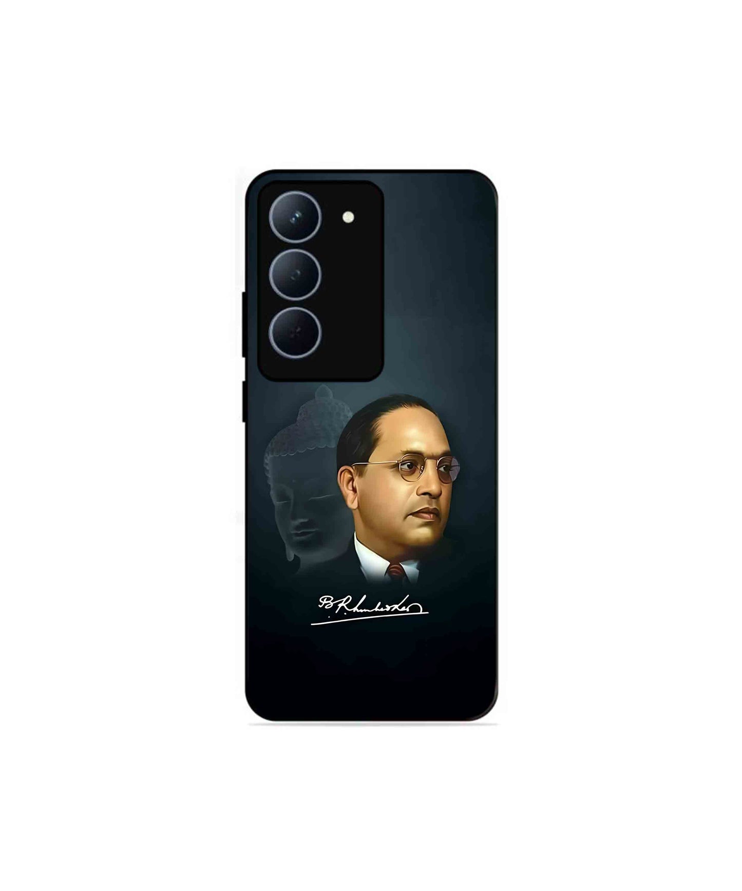 Dr. Bhimrao Ambedkar Metal Back Cover Phone Case for Realme 14X