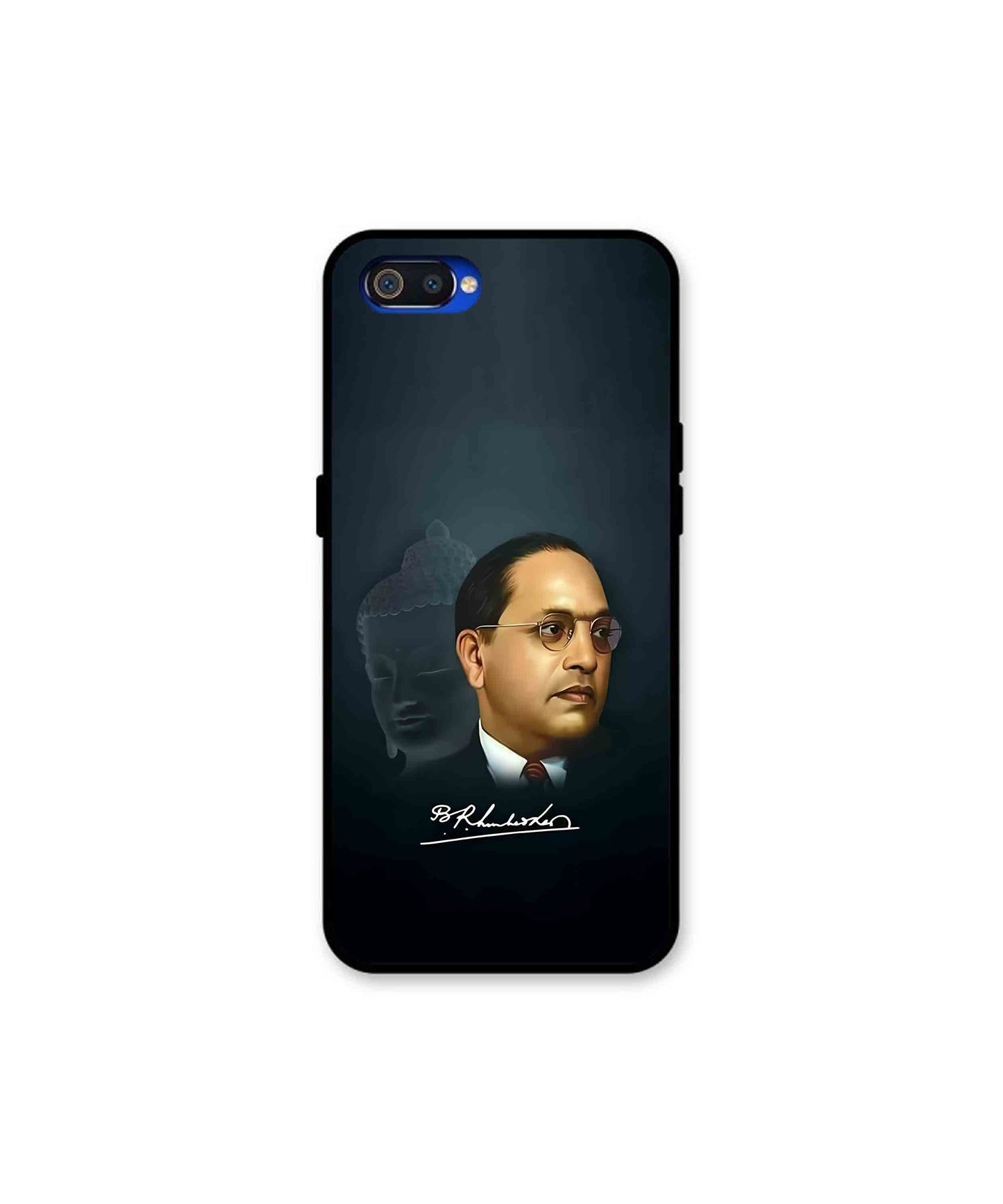 Dr. Bhimrao Ambedkar Metal Back Cover Phone Case for Realme C2