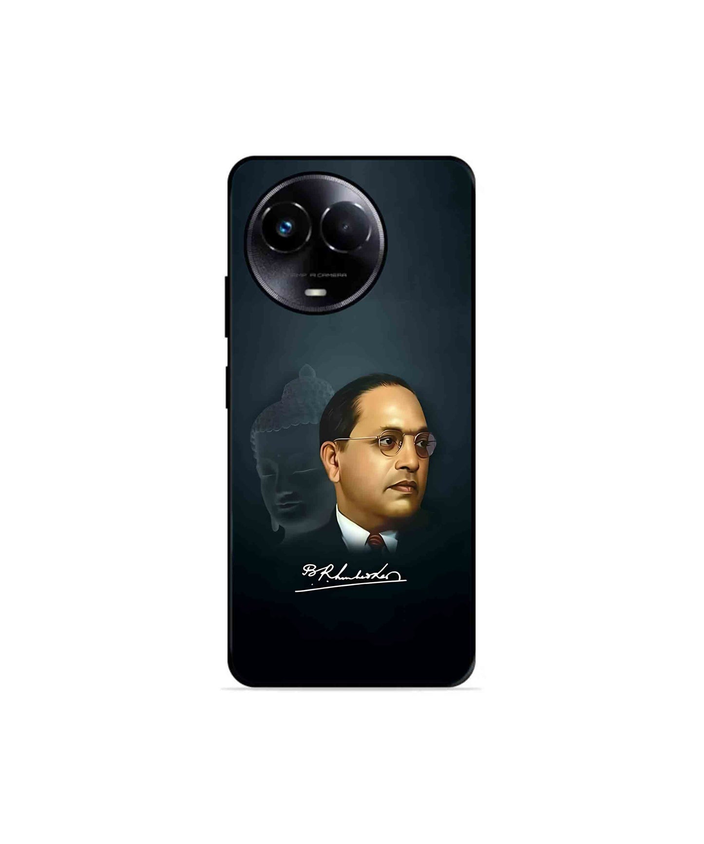 Dr. Bhimrao Ambedkar Metal Back Cover Phone Case for Realme Narzo 60X
