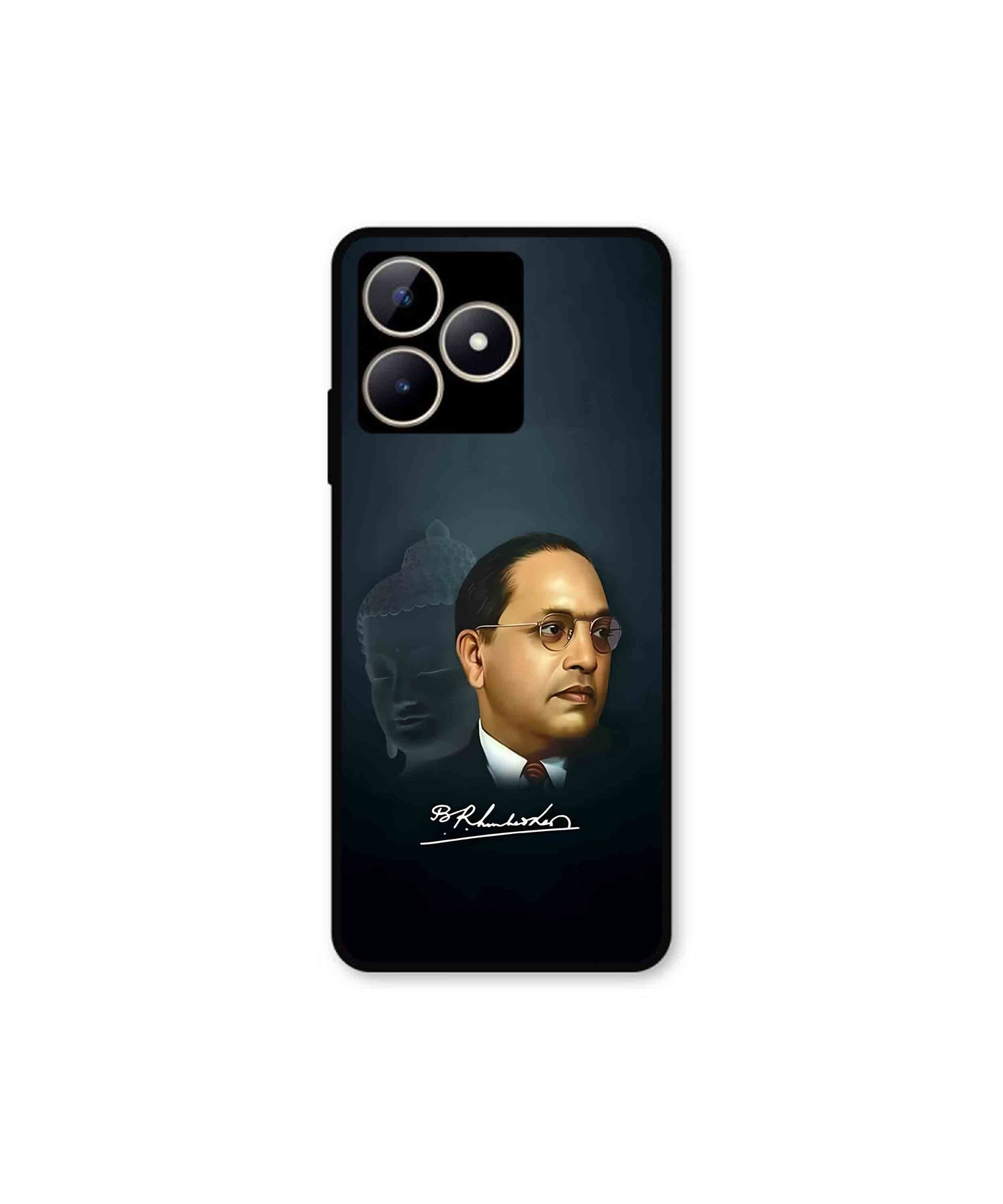 Dr. Bhimrao Ambedkar Metal Back Cover Phone Case for Realme Narzo N53