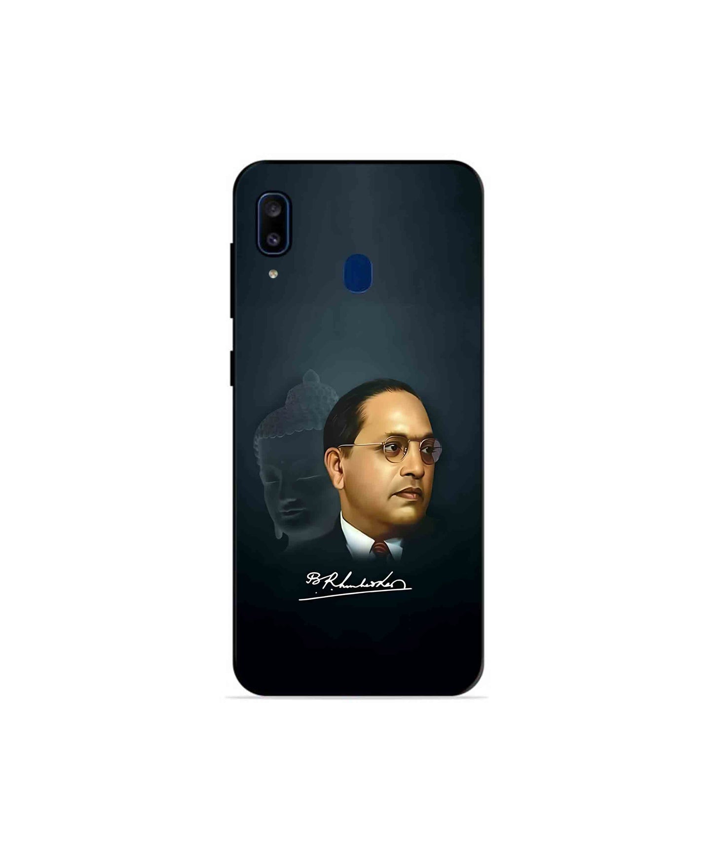 Dr. Bhimrao Ambedkar Metal Back Cover Phone Case for Samsung Galaxy A20