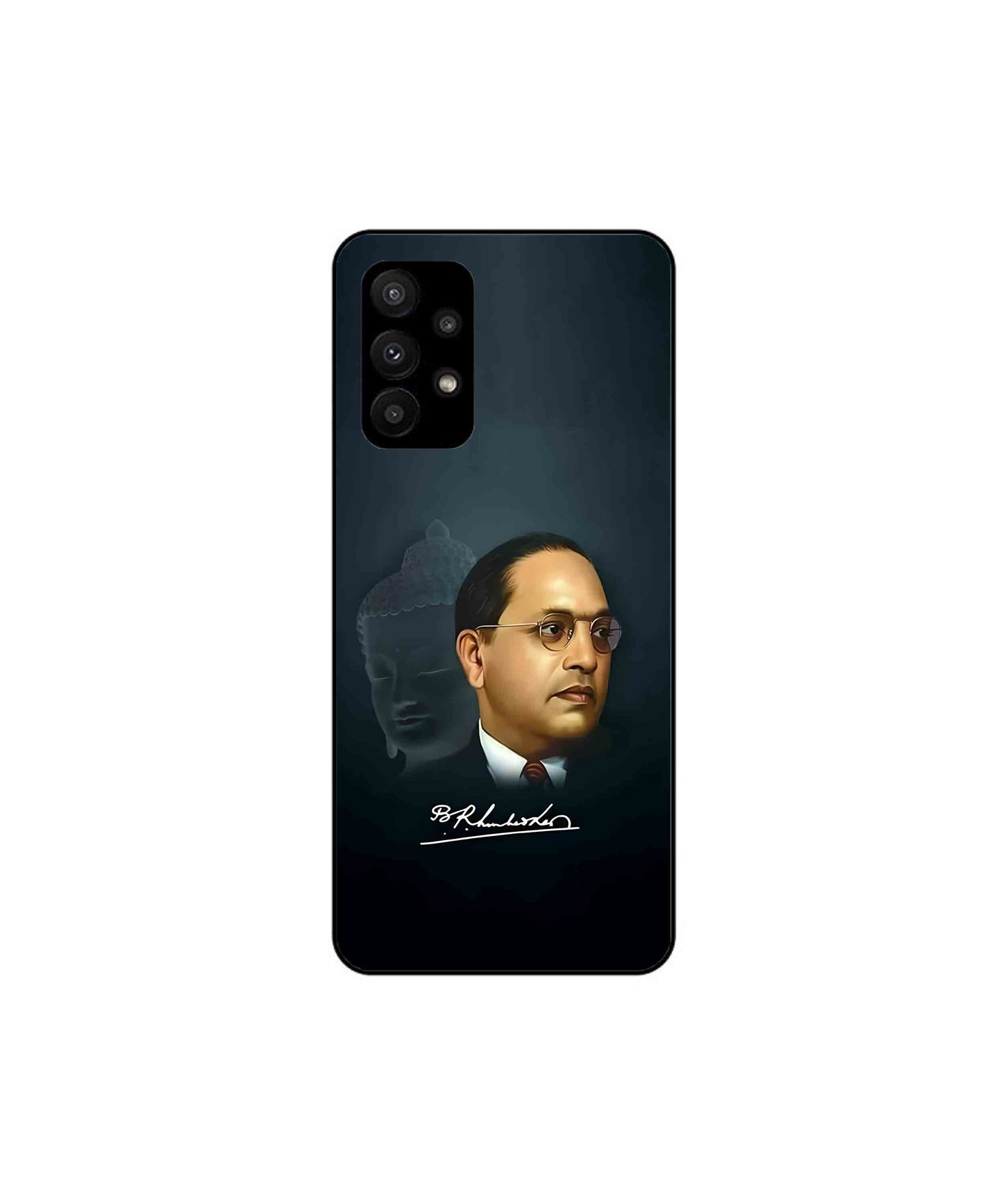 Dr. Bhimrao Ambedkar Metal Back Cover Phone Case for Samsung Galaxy A23 5G