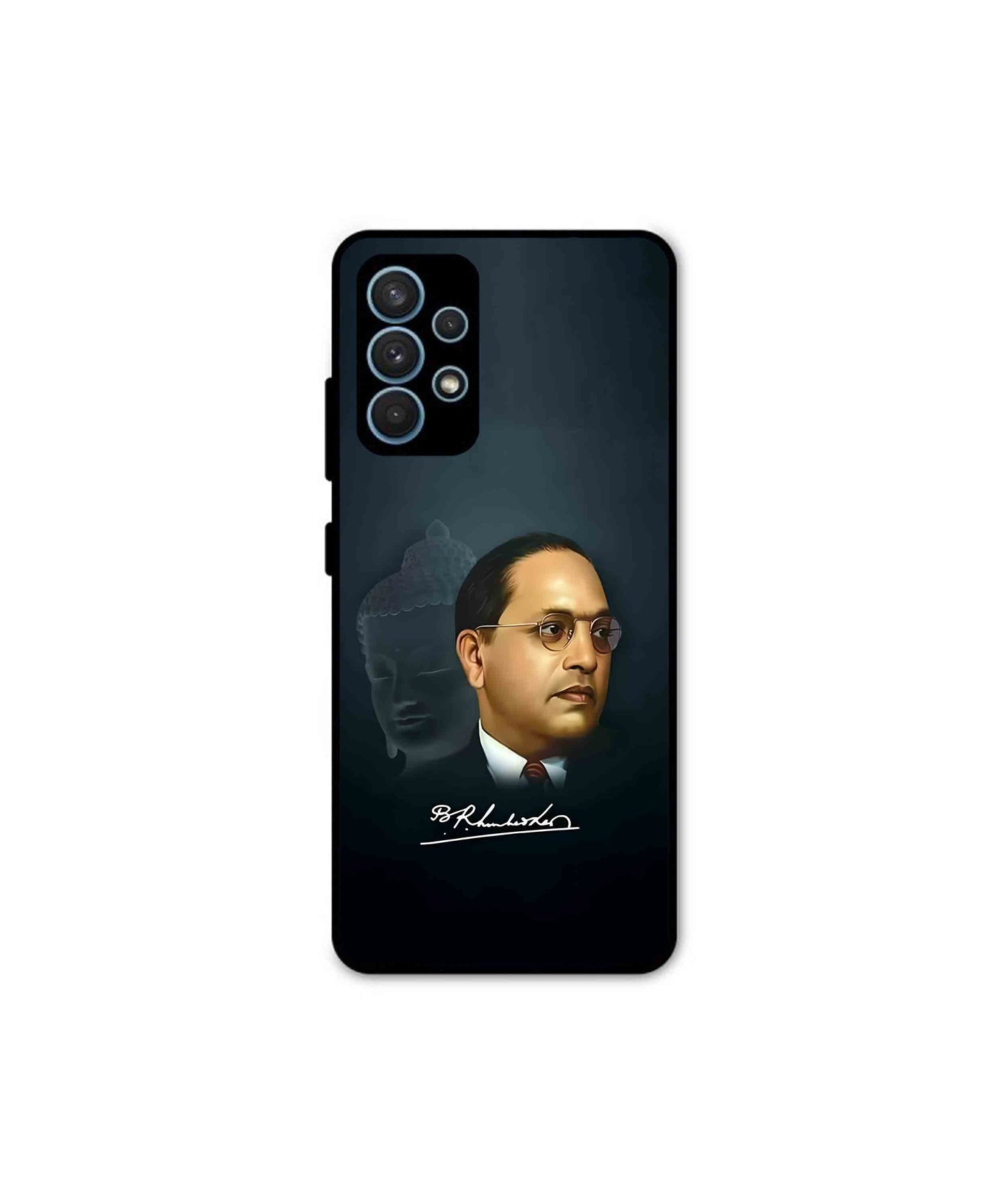 Dr. Bhimrao Ambedkar Metal Back Cover Phone Case for Samsung Galaxy A32 4G