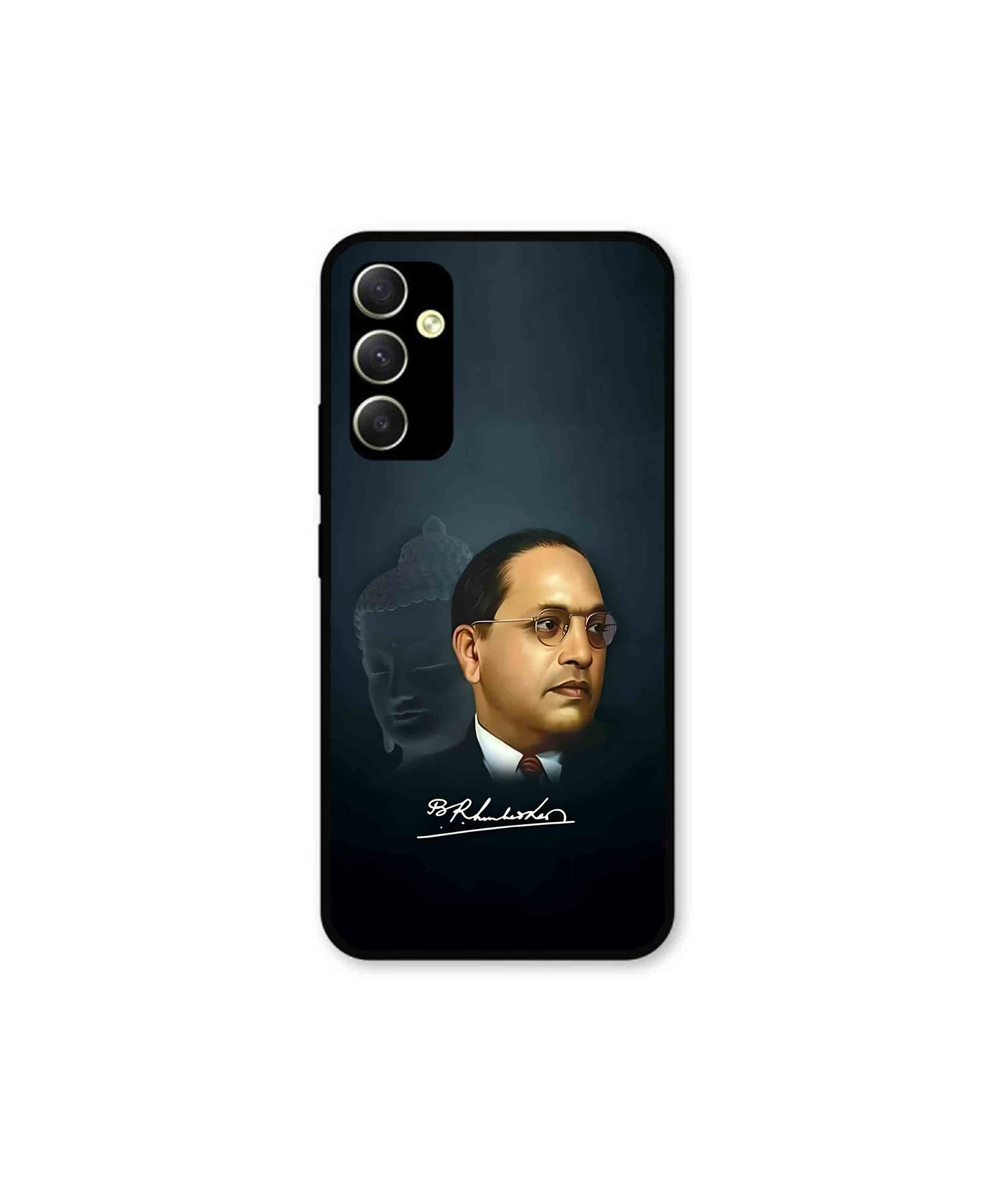 Dr. Bhimrao Ambedkar Metal Back Cover Phone Case for Samsung Galaxy A34 5G