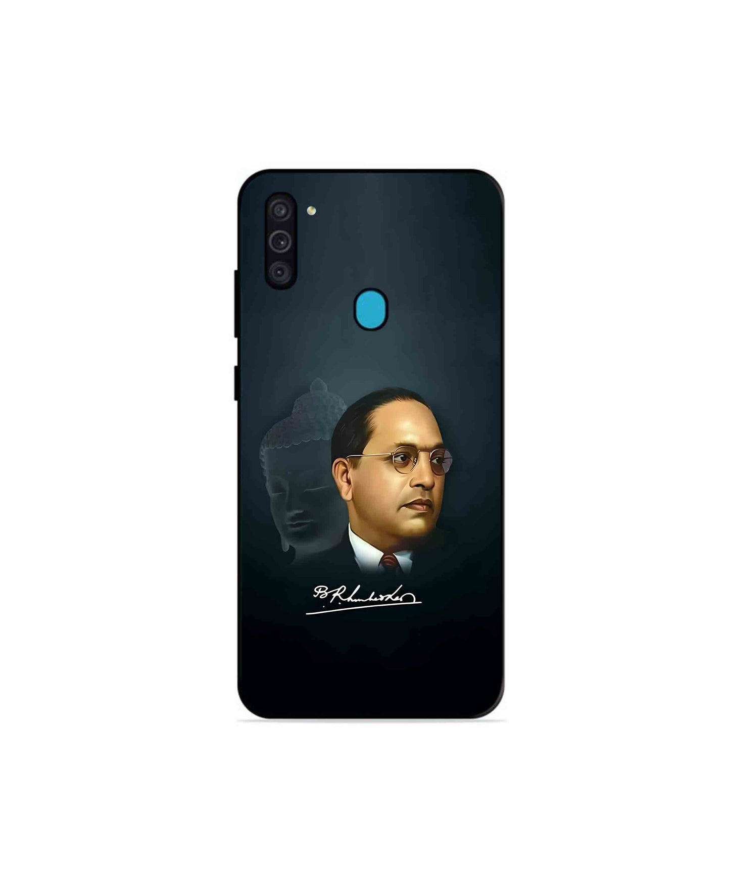 Dr. Bhimrao Ambedkar Metal Back Cover Phone Case for Samsung Galaxy F11