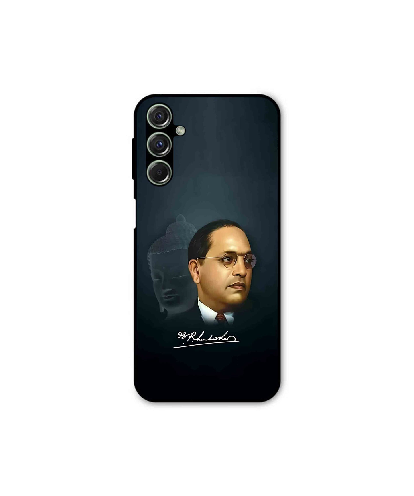 Dr. Bhimrao Ambedkar Metal Back Cover Phone Case for Samsung Galaxy F34