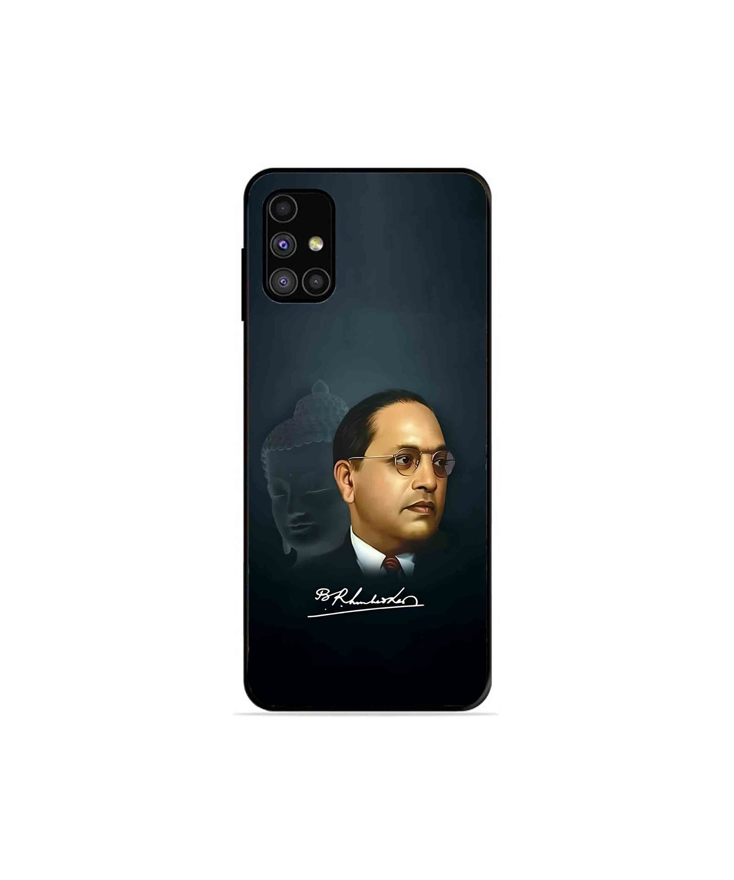Dr. Bhimrao Ambedkar Metal Back Cover Phone Case for Samsung Galaxy M31s