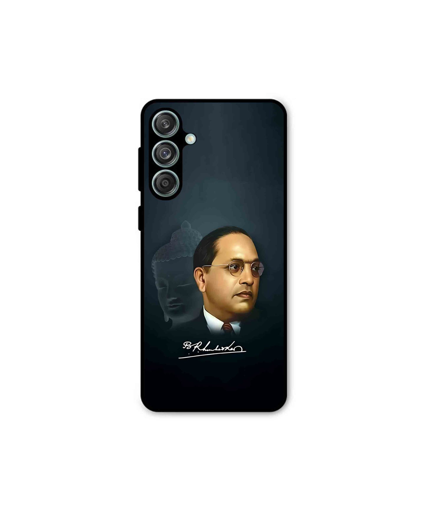 Dr. Bhimrao Ambedkar Metal Back Cover Phone Case for Samsung Galaxy M55