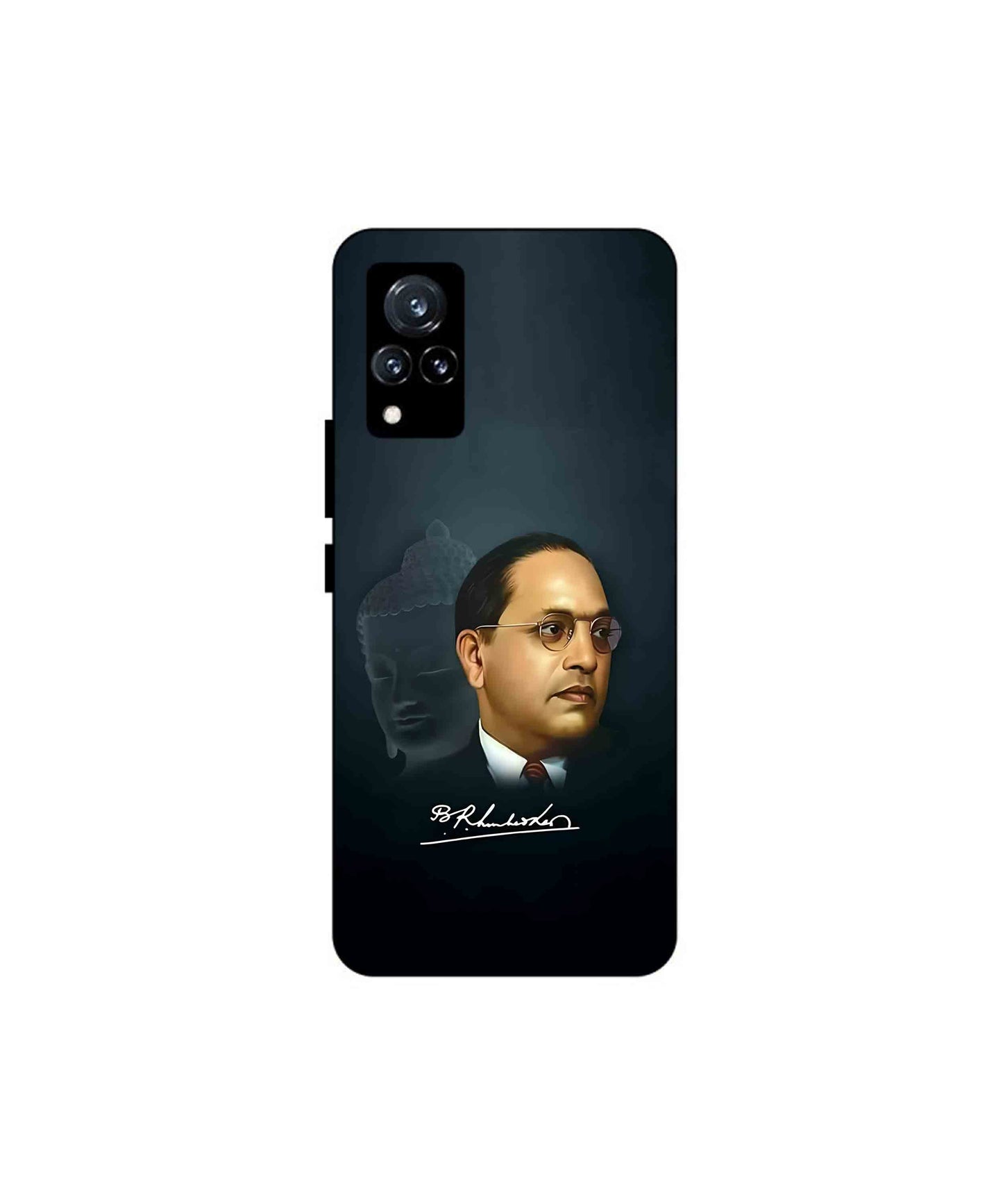 Dr. Bhimrao Ambedkar Metal Back Cover Phone Case for Vivo v21