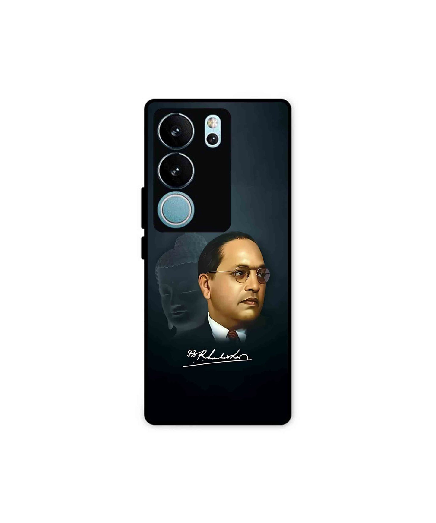 Dr. Bhimrao Ambedkar Metal Back Cover Phone Case for Vivo v29