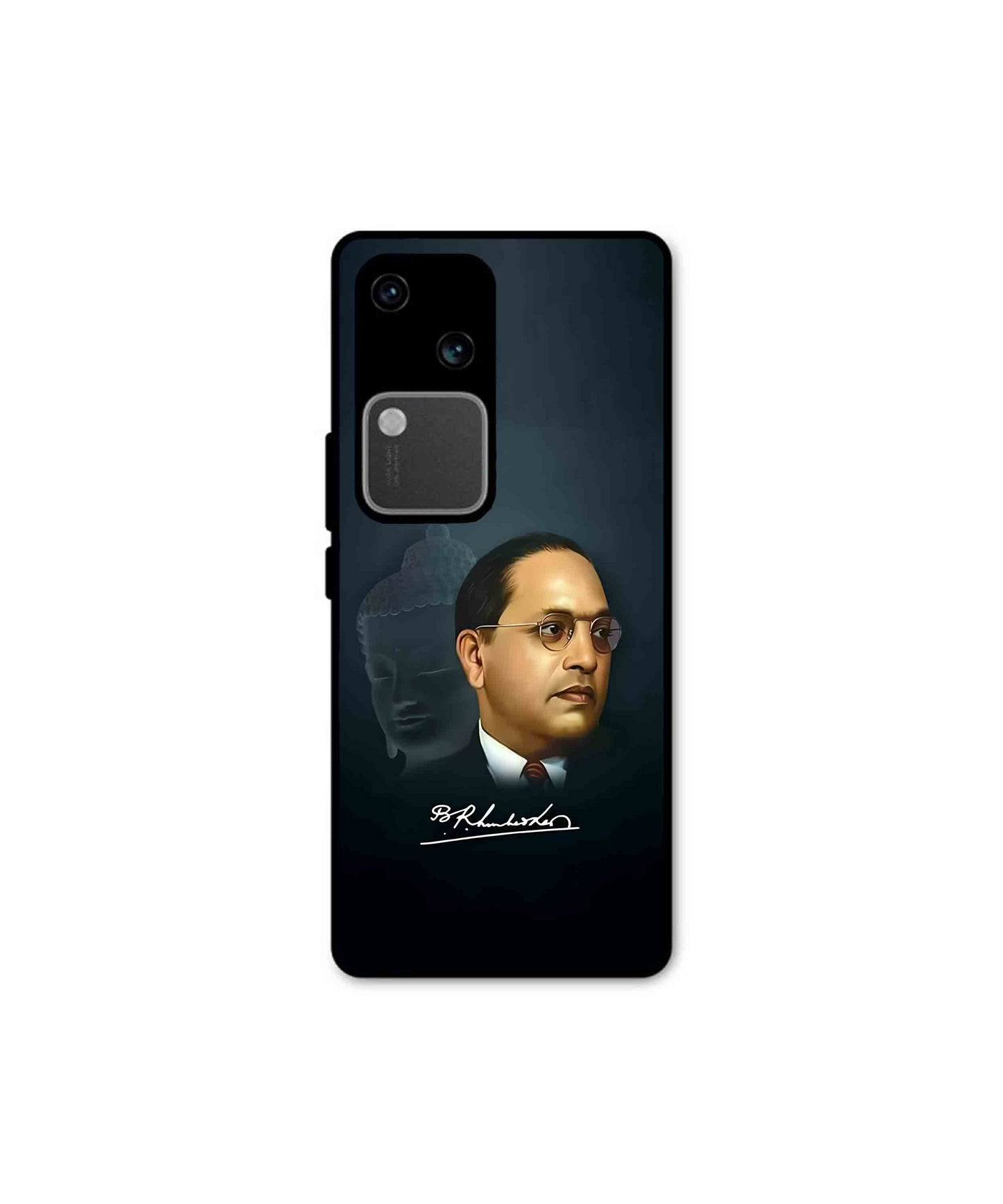 Dr. Bhimrao Ambedkar Metal Back Cover Phone Case for Vivo v30