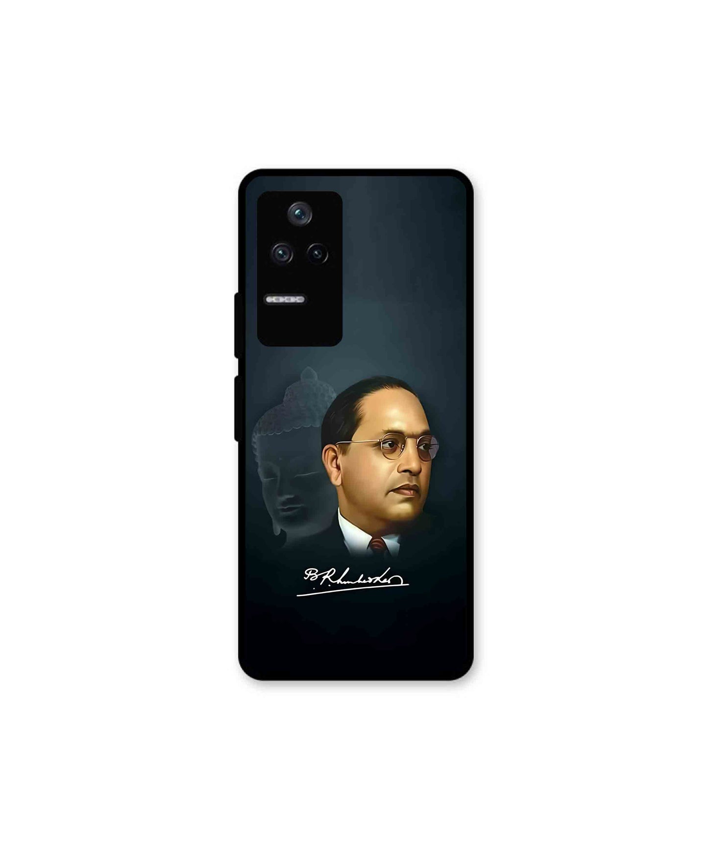 Dr. Bhimrao Ambedkar Metal Back Cover Phone Case for Xiaomi Redmi K40s