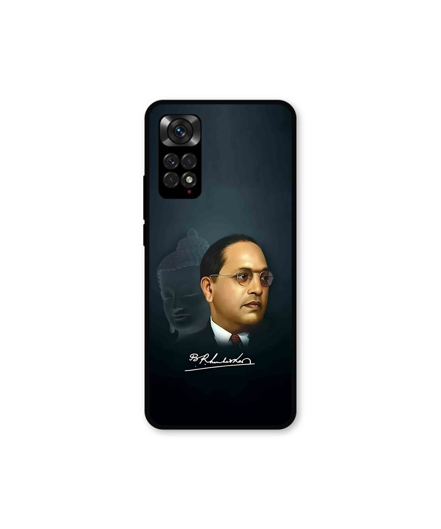 Dr. Bhimrao Ambedkar Metal Back Cover Phone Case for Xiaomi Redmi Note 11