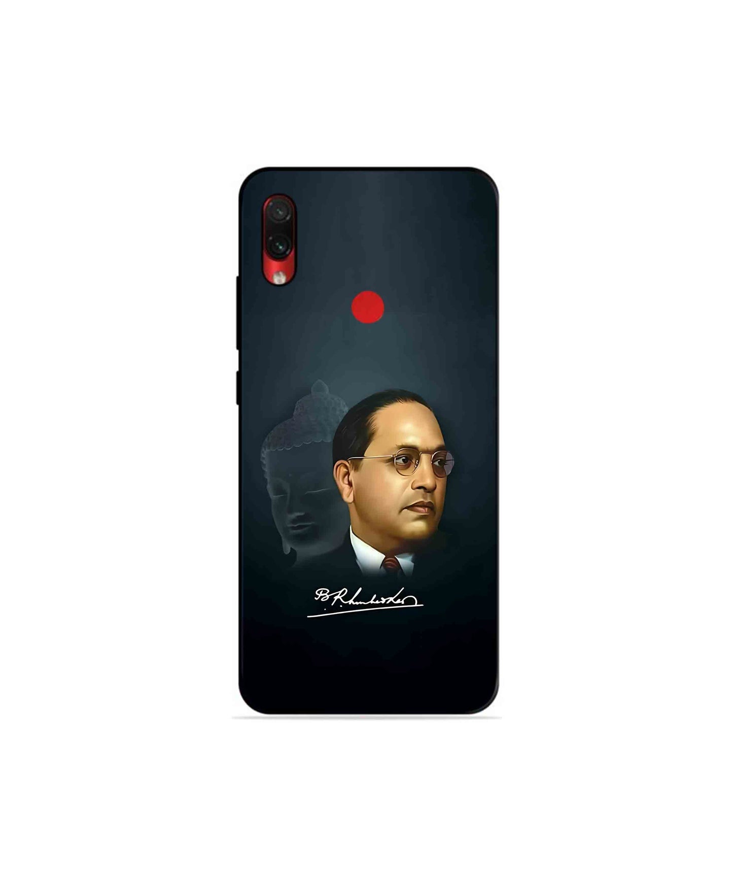 Dr. Bhimrao Ambedkar Metal Back Cover Phone Case for Xiaomi Redmi Note 7