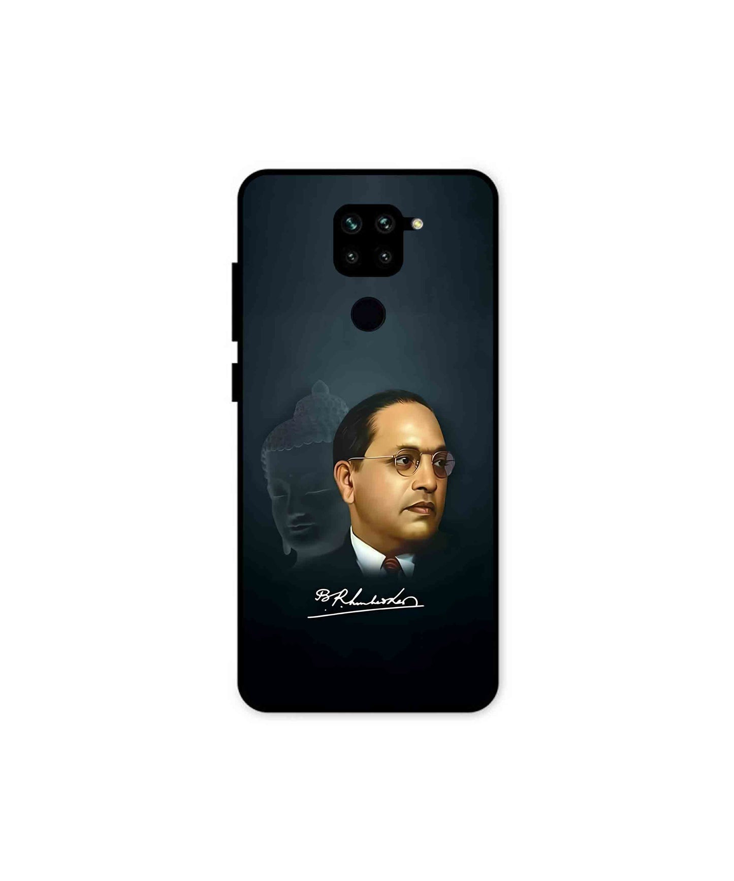 Dr. Bhimrao Ambedkar Metal Back Cover Phone Case for Xiaomi Redmi Note 9