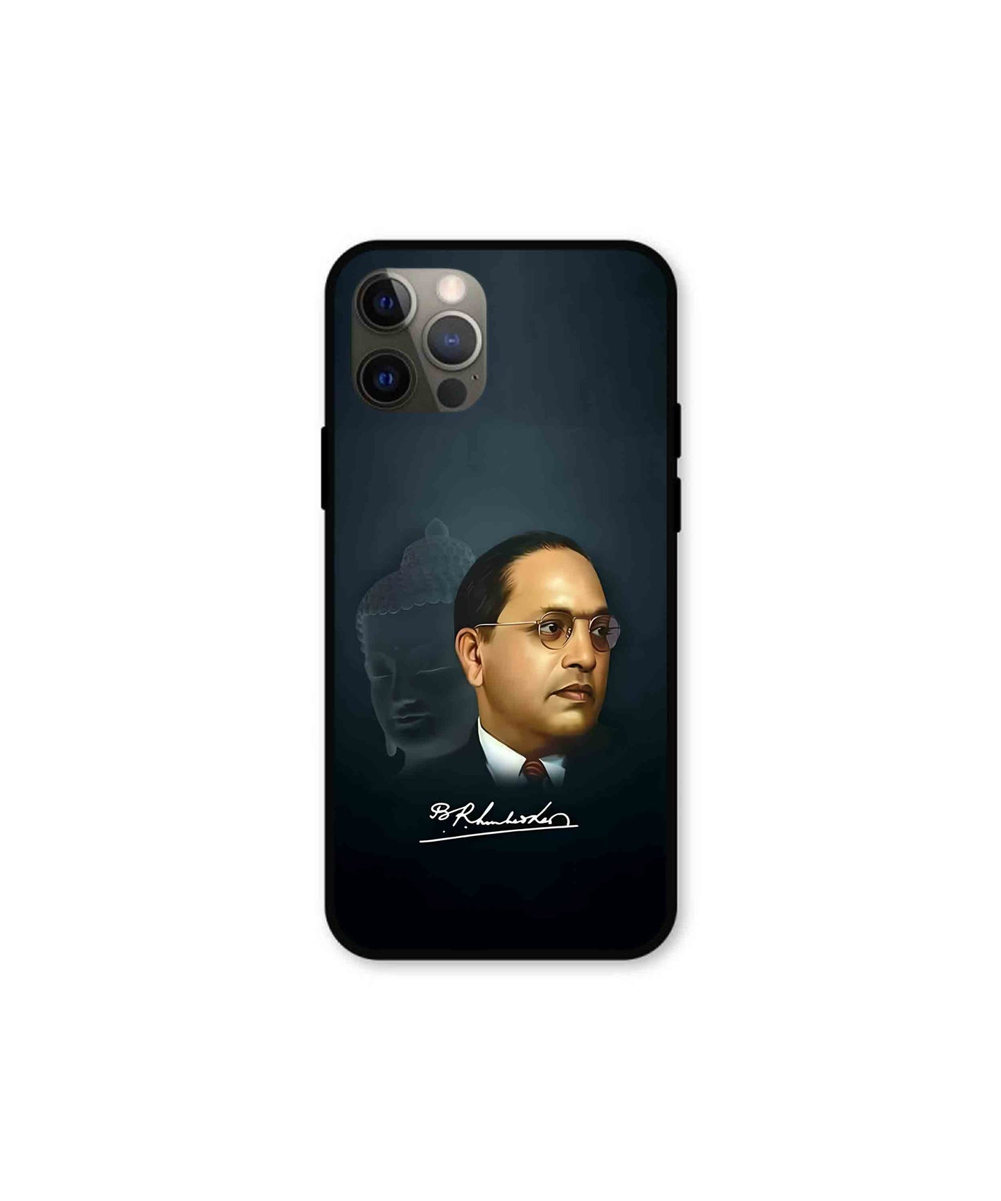 Dr. Bhimrao Ambedkar Metal Back Cover Phone Case for iPhone 12 Pro