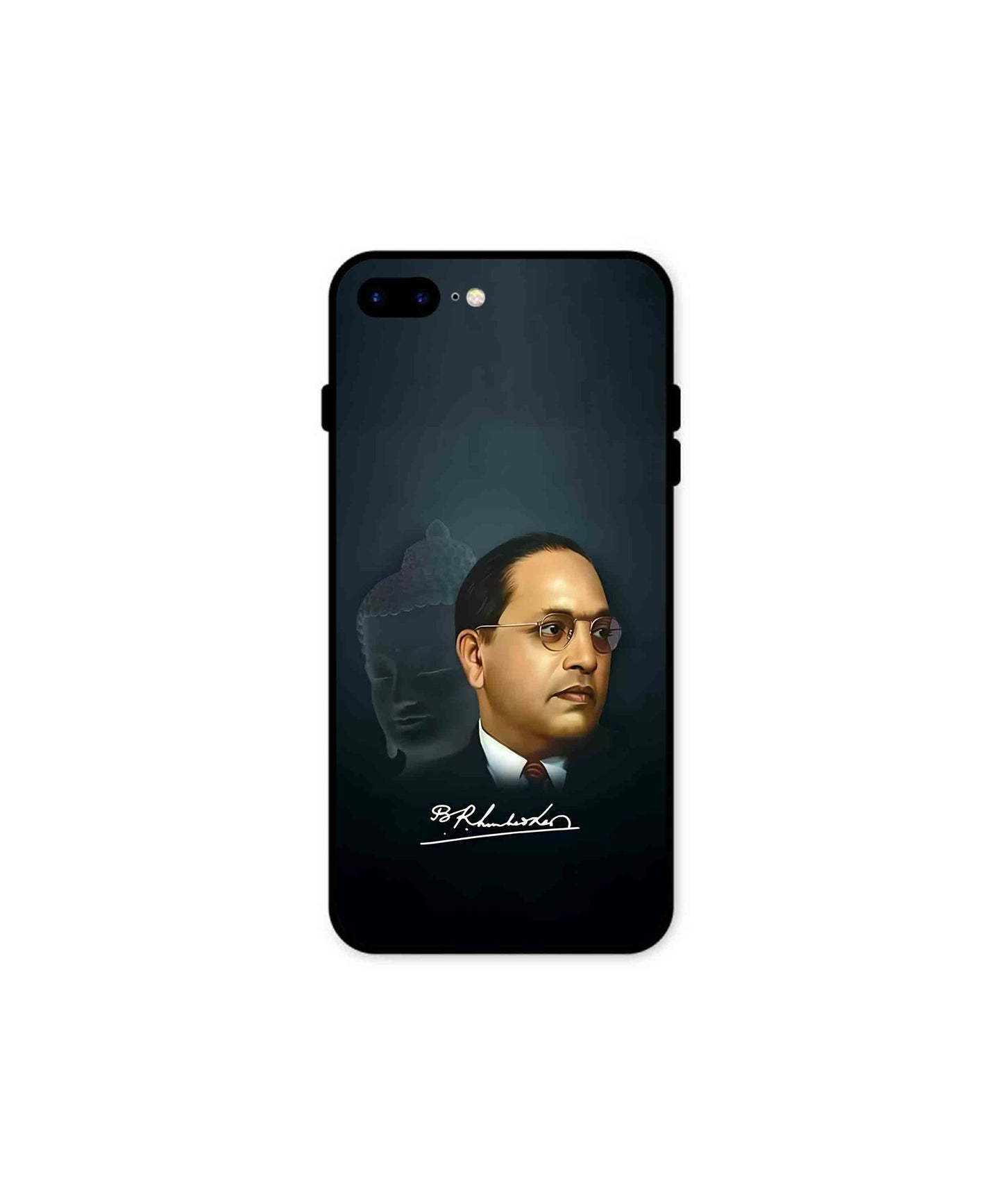 Dr. Bhimrao Ambedkar Metal Back Cover Phone Case for iPhone 7 Plus