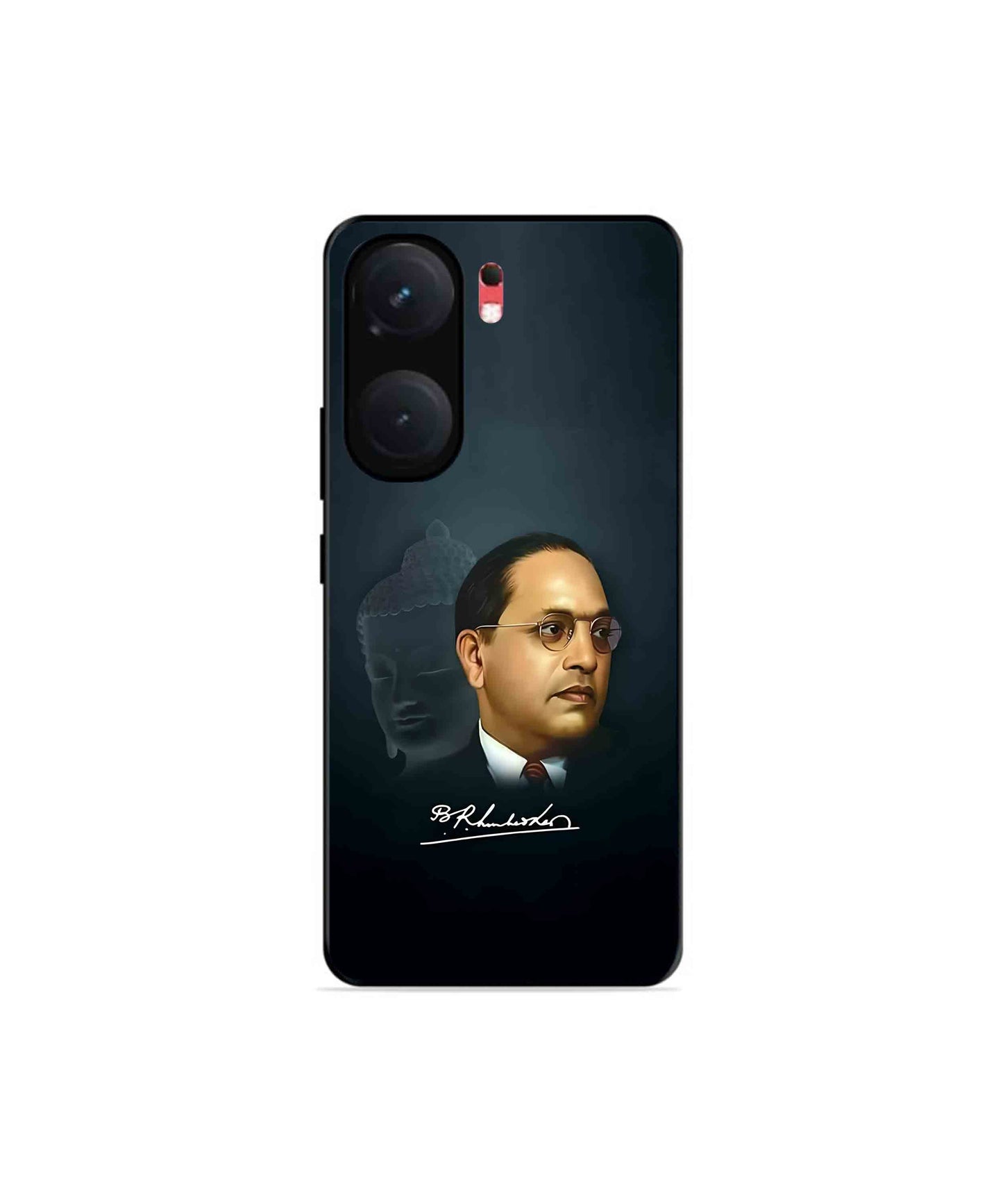 Dr. Bhimrao Ambedkar Metal Back Cover Phone Case for iQOO Neo 9 Pro
